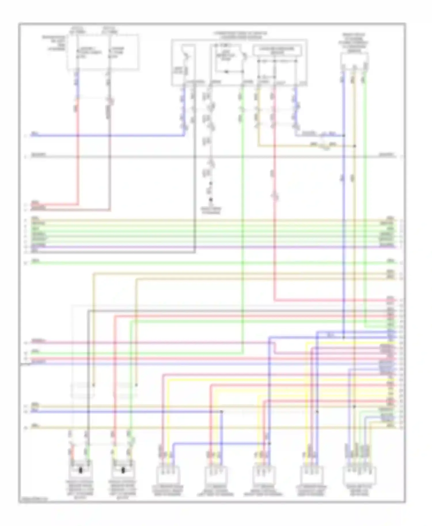 Wiring diagram blk for Lexus LX J200 facelift (2012-2015) (36 of 122)
