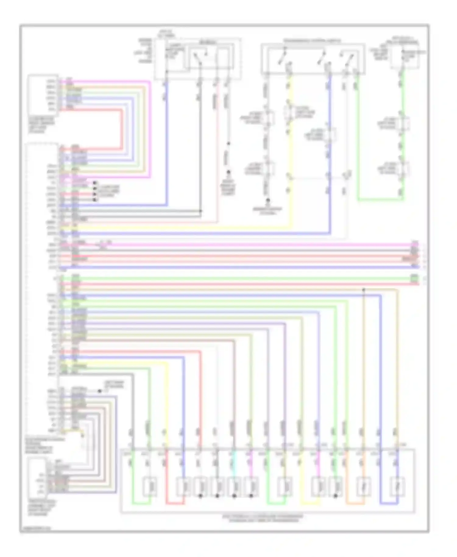 Wiring diagram blk/wht for Lexus LX J200 facelift (2012-2015) (2 of 17)