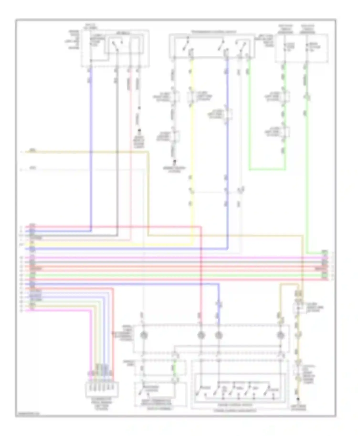 Wiring diagram blu/wht for Lexus LX J200 facelift (2012-2015) (3 of 15)