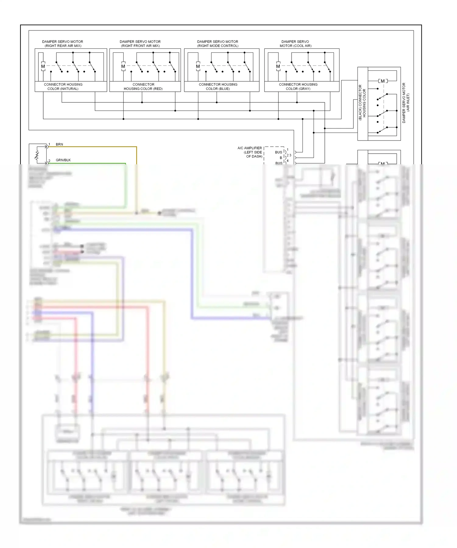 Lexus LX J200 facelift (2012-2015) efi engine coolant temperature sensor (left front of engine) wiring diagram  (2 of 2)