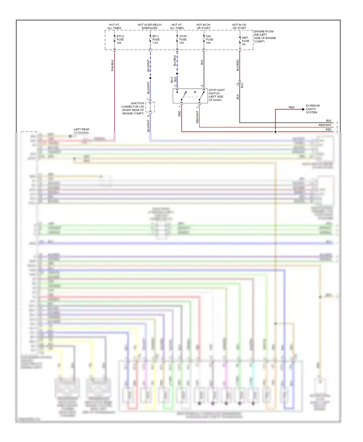 Lexus LX J200 facelift (2012-2015) etha wiring diagram  (1 of 3)