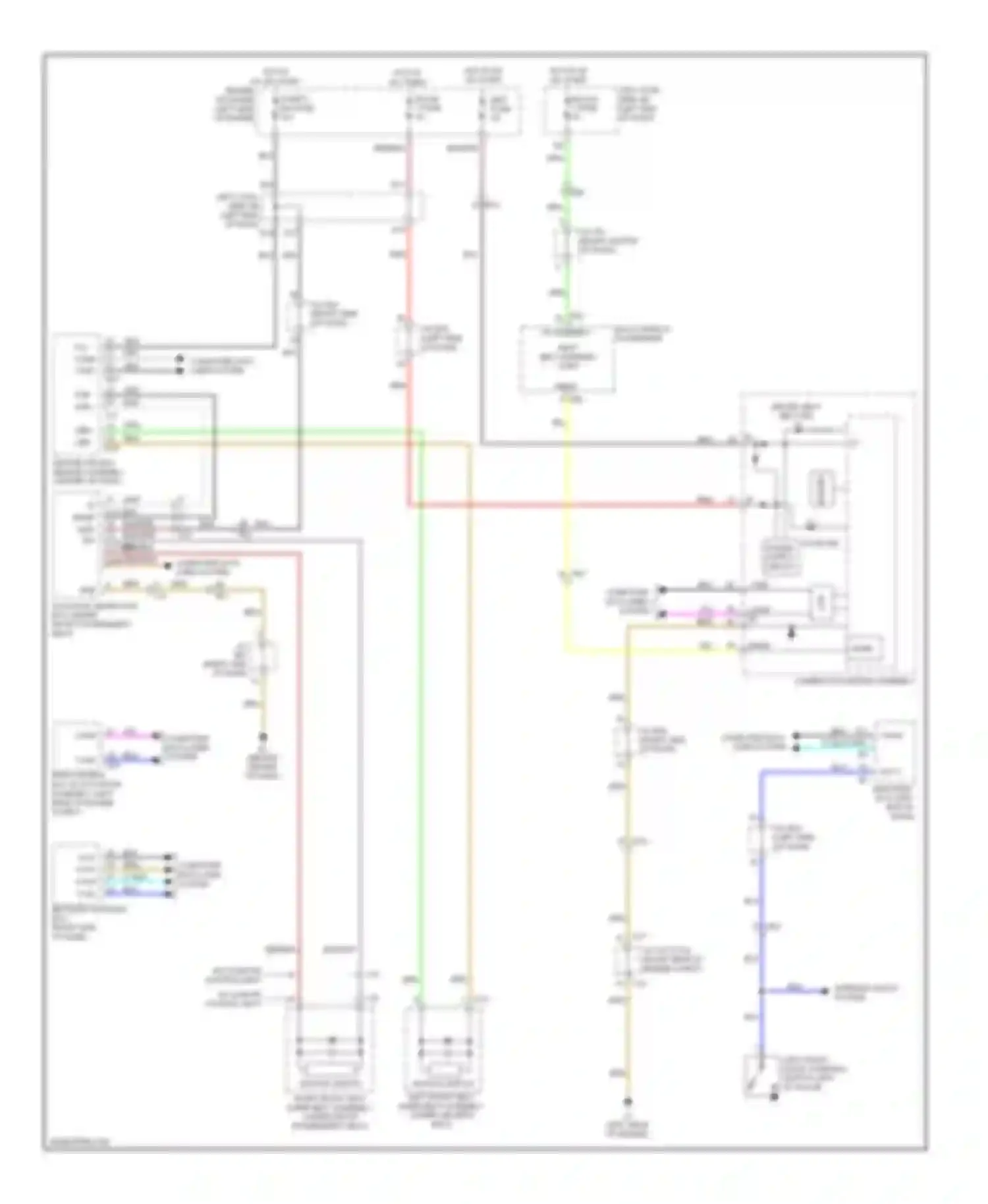 Wiring diagram hot at all times for Lexus LX J200 facelift (2012-2015) (65 of 66)