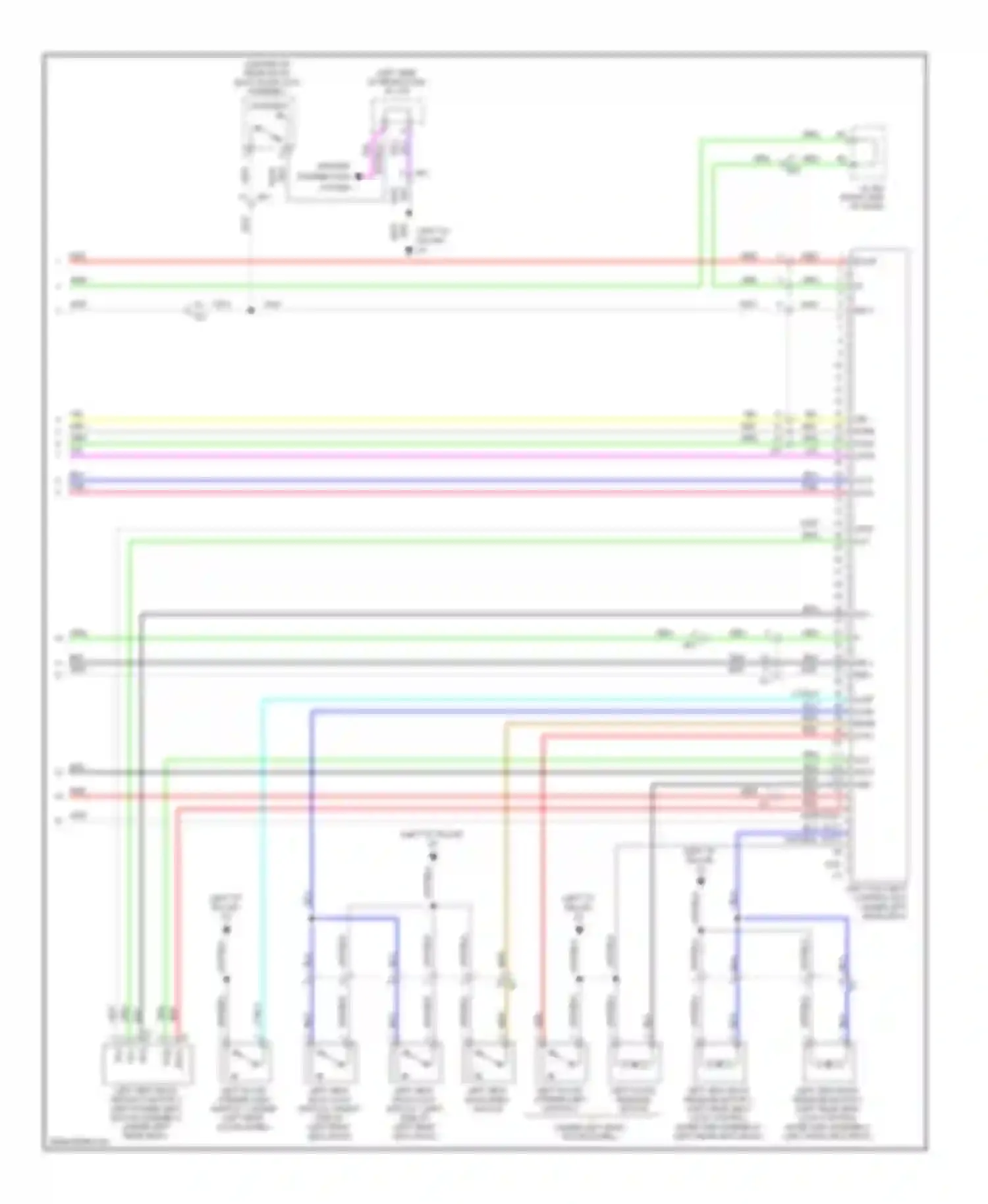 Wiring diagram lcty lcls pnk for Lexus LX J200 facelift (2012-2015) (2 of 2)