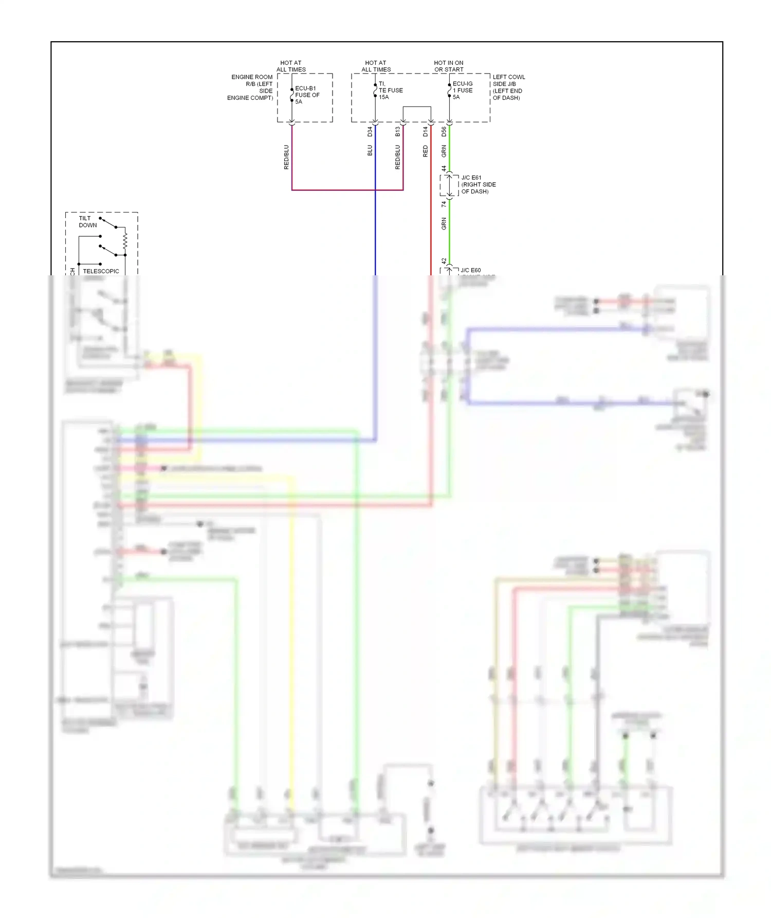 Lexus LX J200 facelift (2012-2015) mry wiring diagram  (1 of 1)