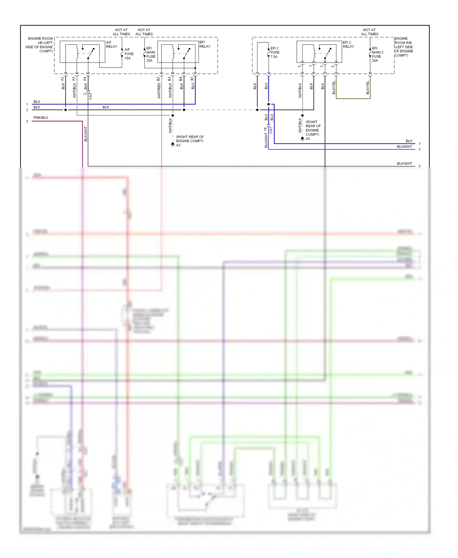 Lexus LX J200 facelift (2012-2015) pattern selector switch assembly 1 (center console) wiring diagram  (1 of 1)