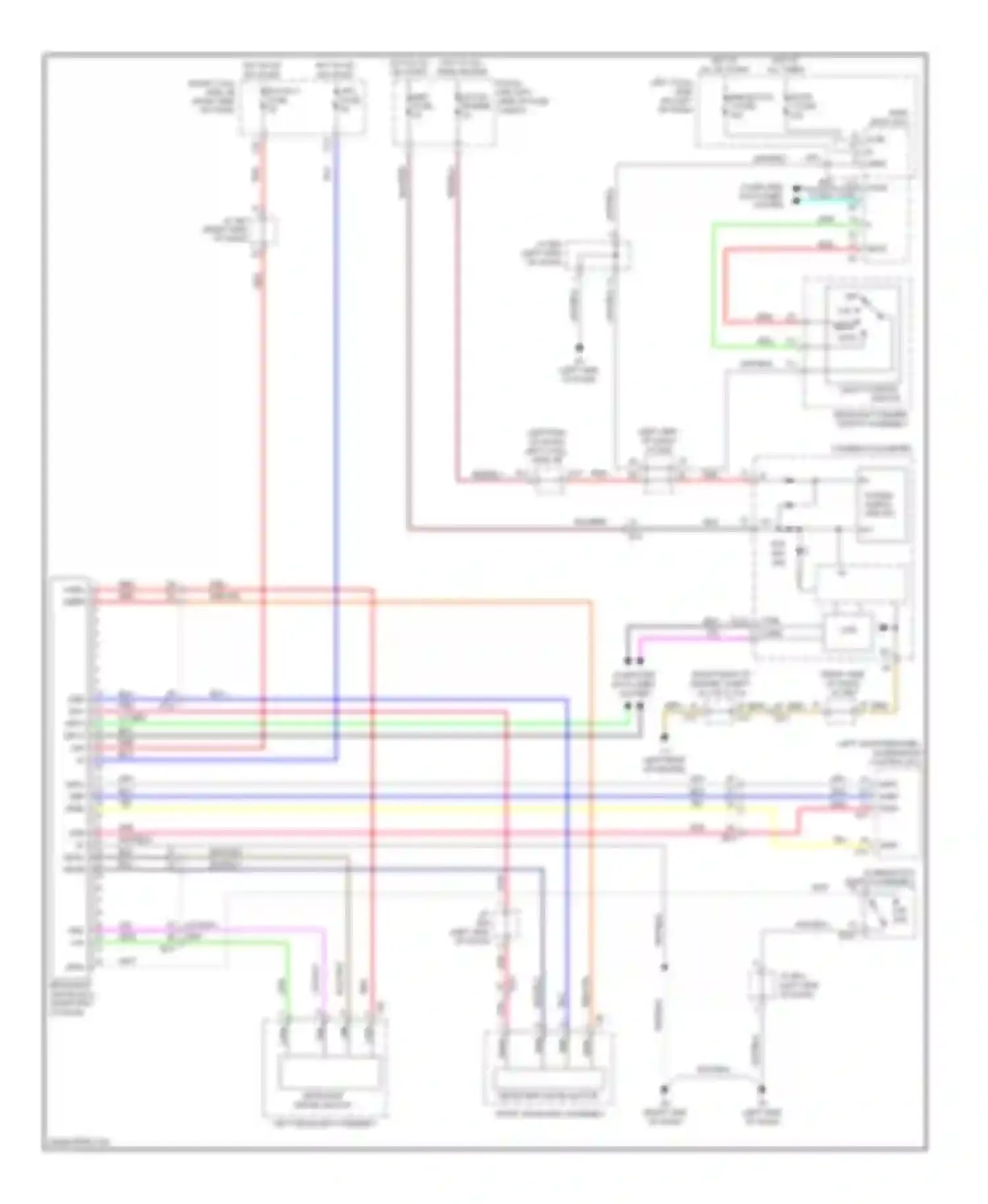 Wiring diagram red/yel for Lexus LX J200 facelift (2012-2015) (1 of 8)