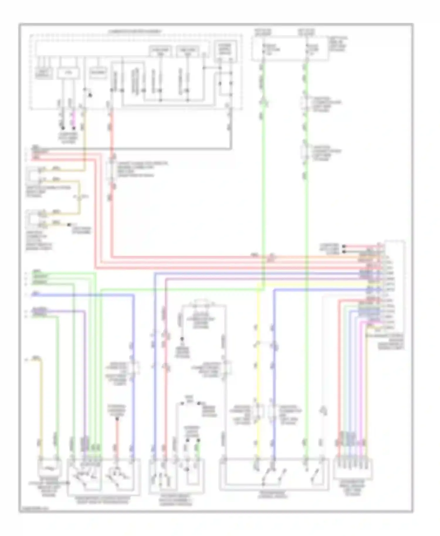 Wiring diagram red/yel for Lexus LX J200 facelift (2012-2015) (4 of 8)