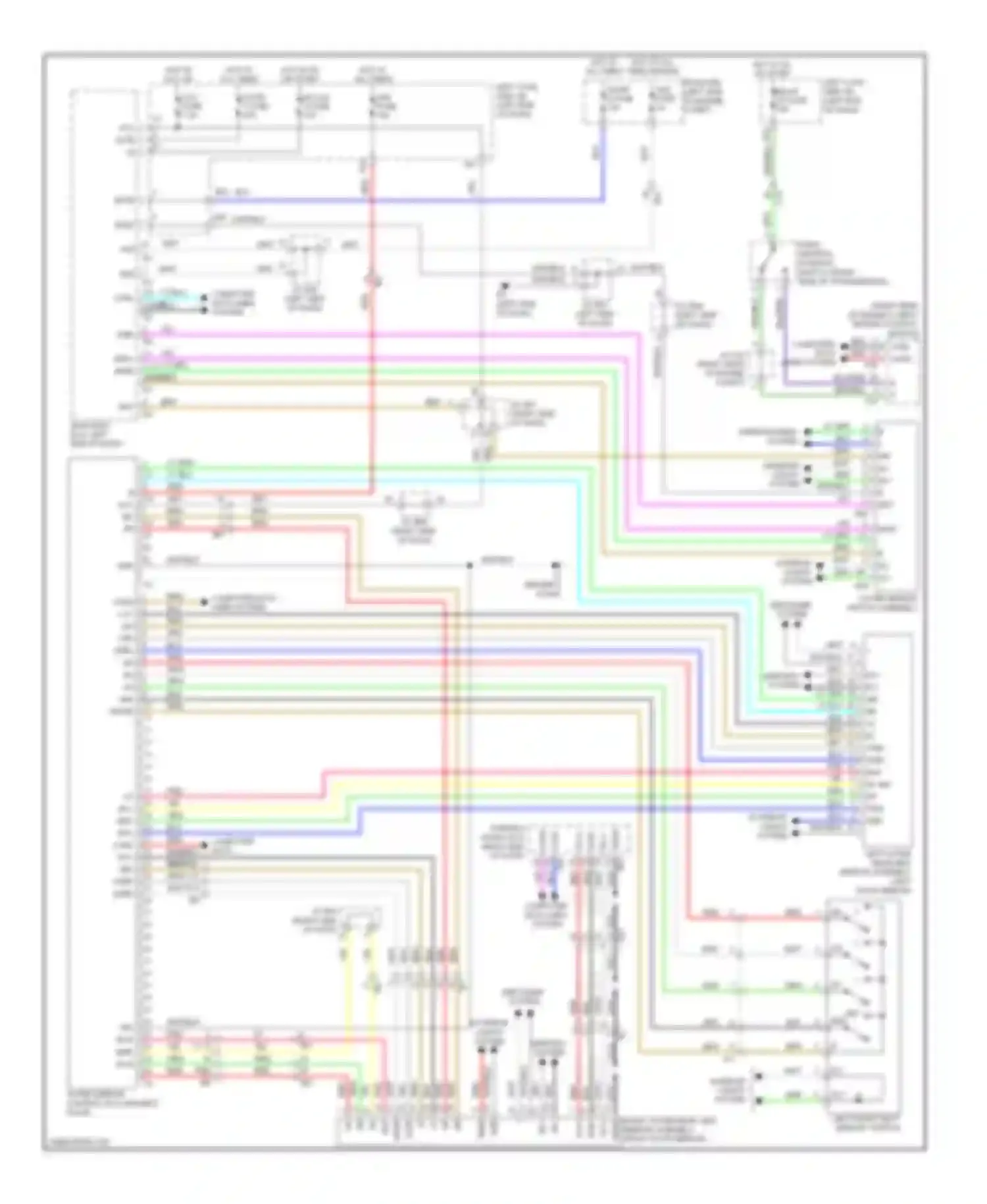 Wiring diagram scv+ for Lexus LX J200 facelift (2012-2015) (1 of 1)