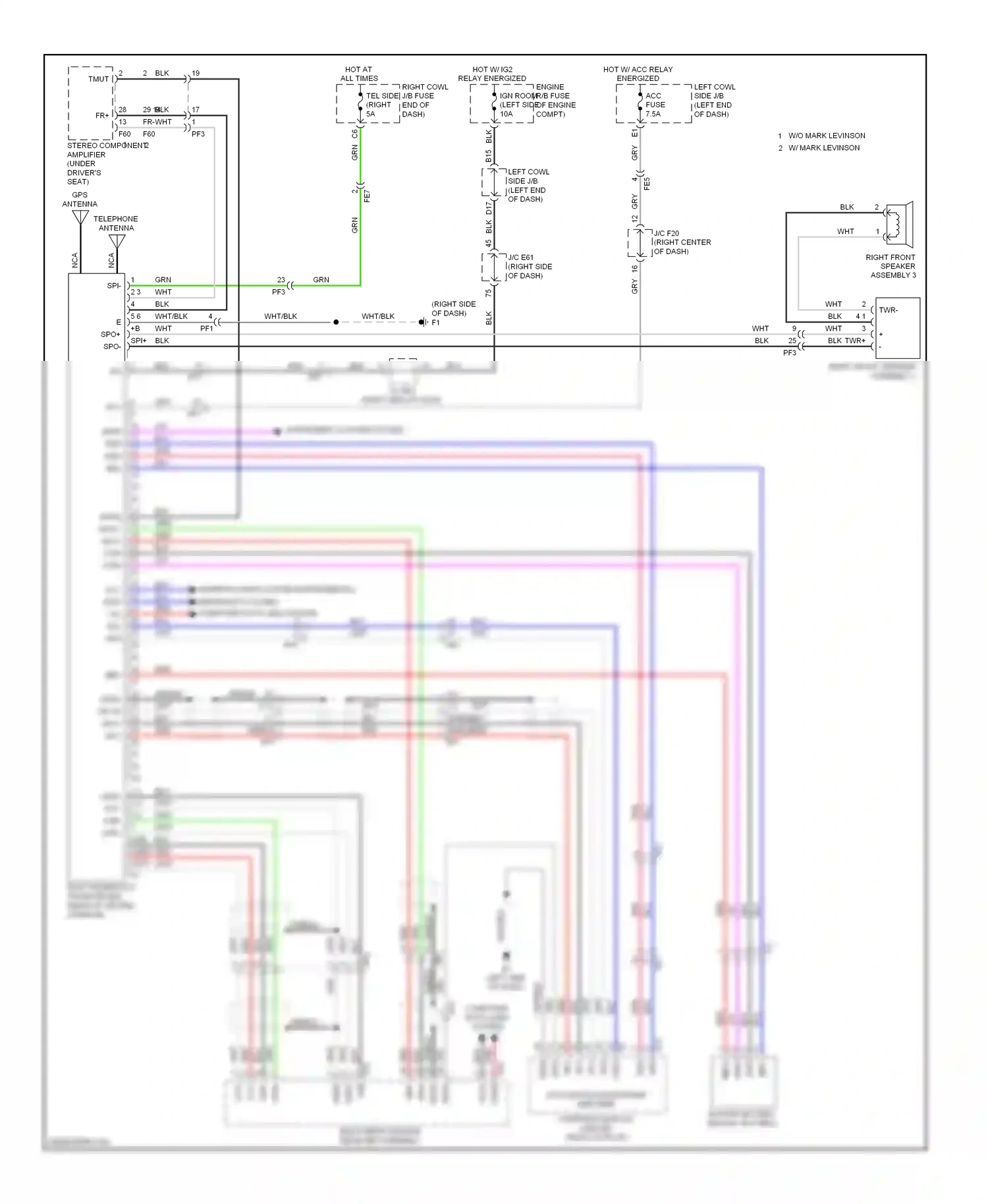 Lexus LX J200 facelift (2012-2015) shield wiring diagram  (20 of 27)