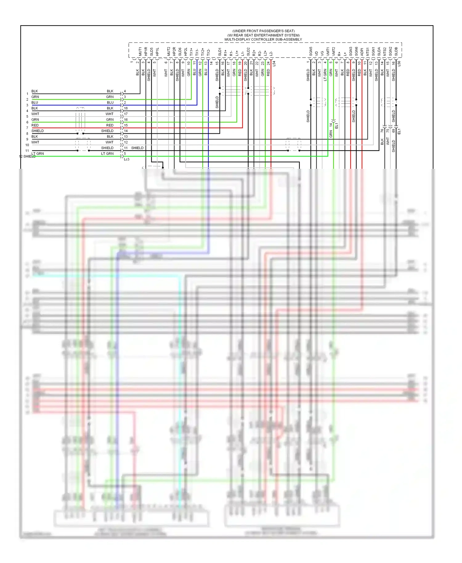 Lexus LX J200 facelift (2012-2015) shield wiring diagram  (2 of 27)