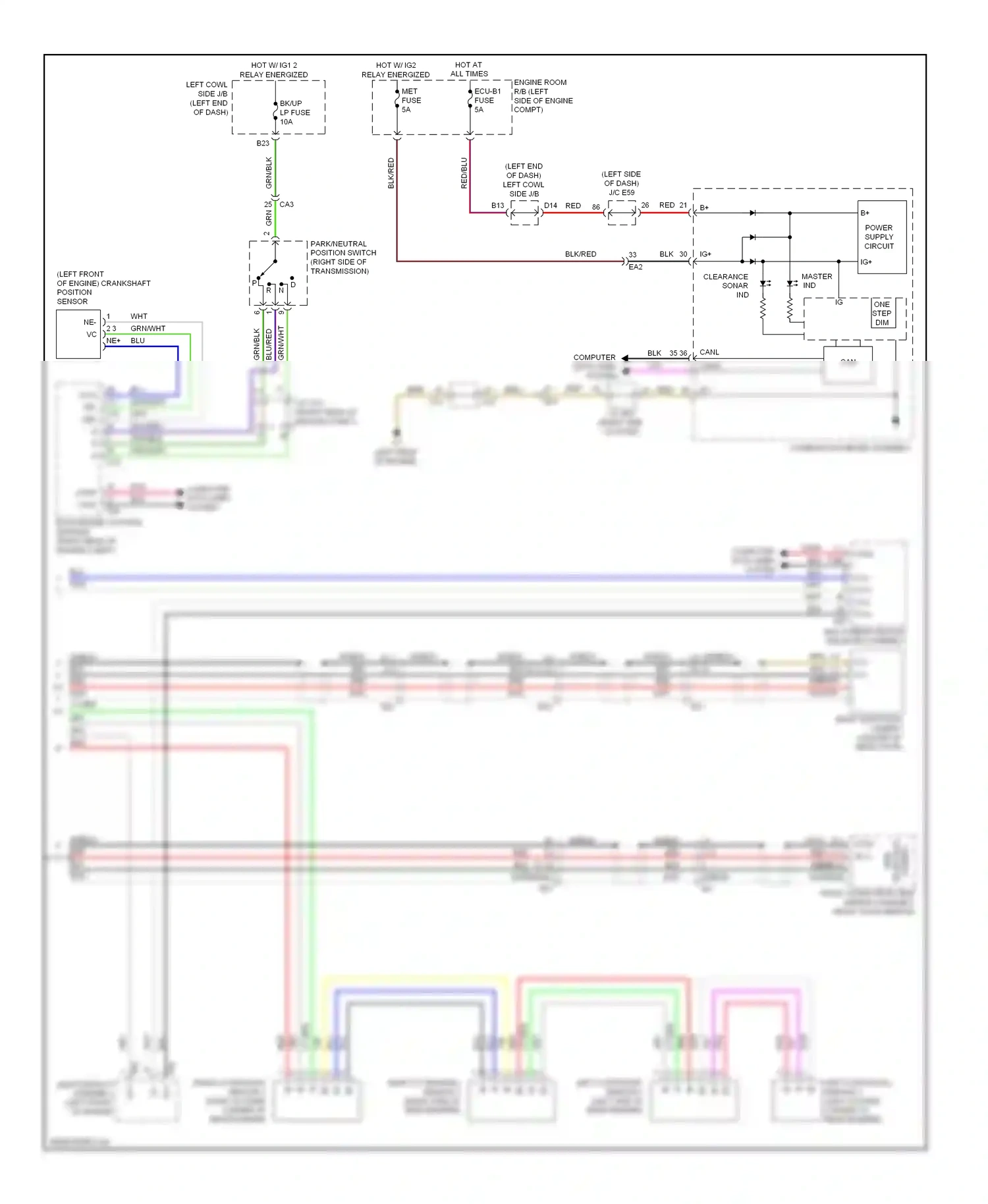 Lexus LX J200 facelift (2012-2015) shield wiring diagram  (13 of 27)