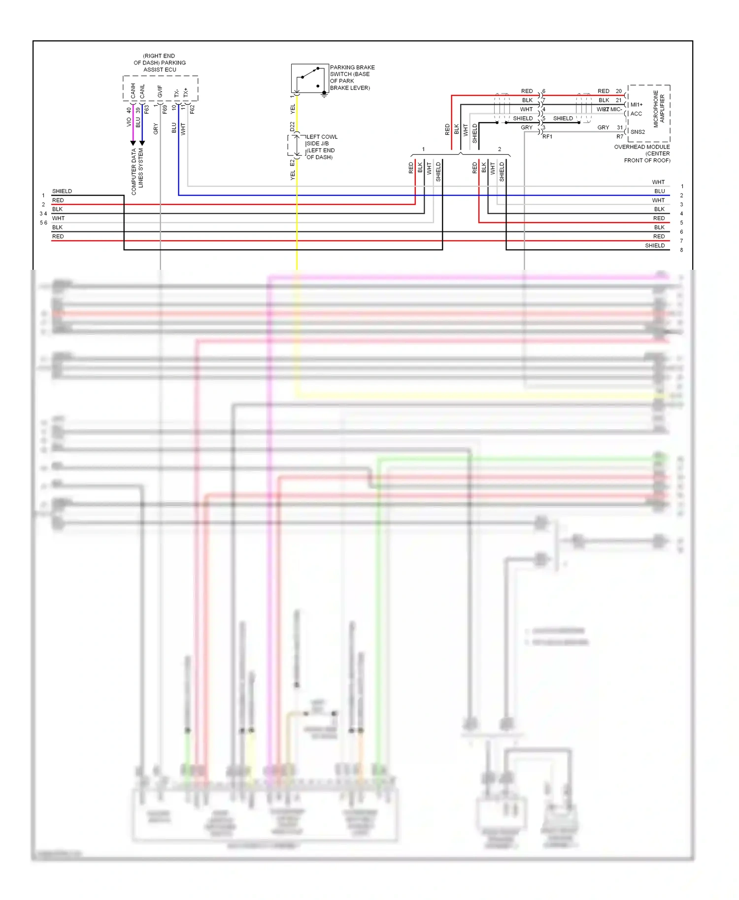 Lexus LX J200 facelift (2012-2015) shield wiring diagram  (4 of 27)