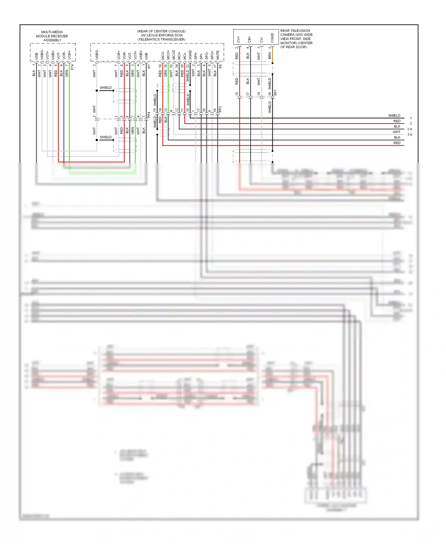 Lexus LX J200 facelift (2012-2015) ujsg wiring diagram  (1 of 3)