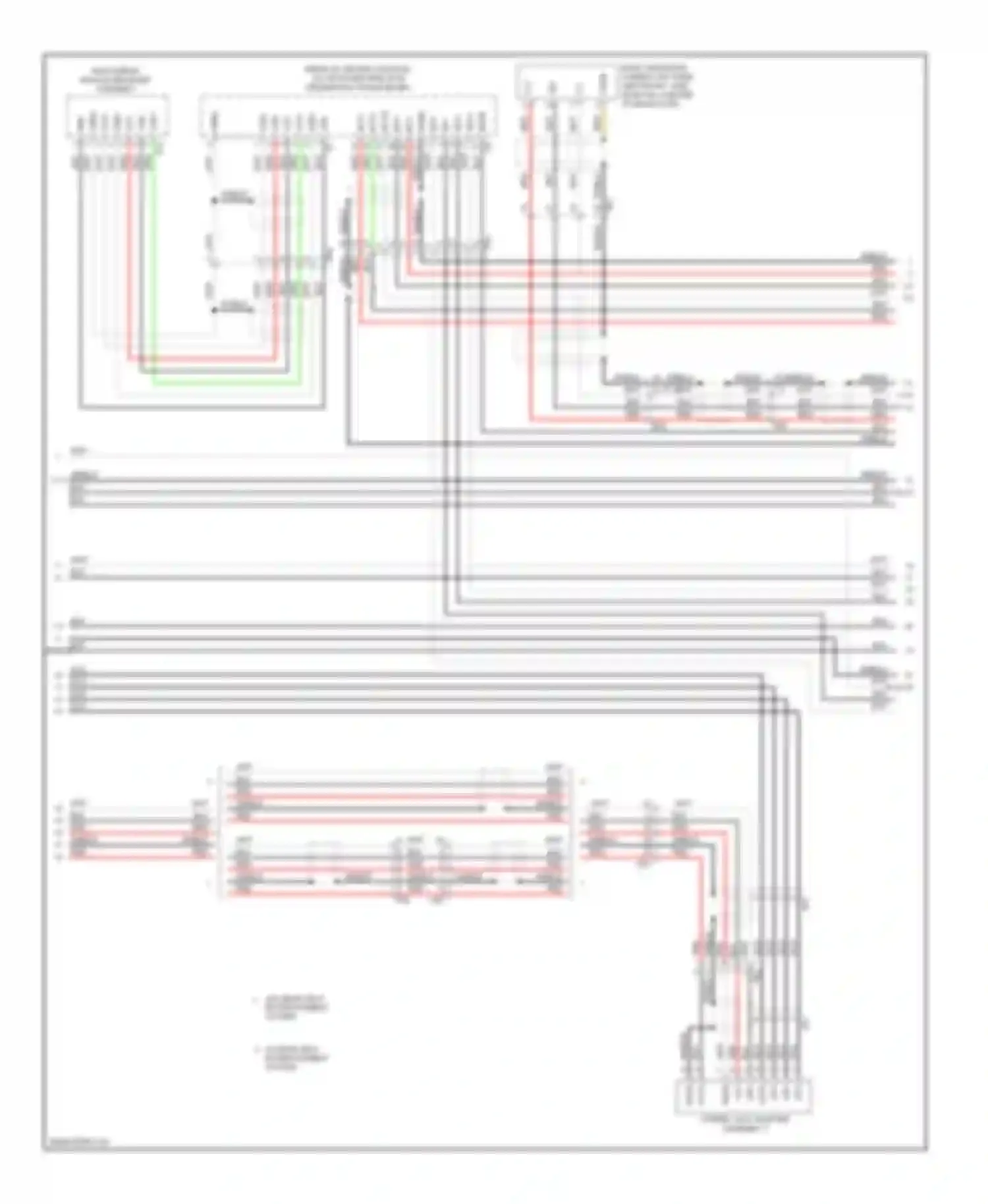 Wiring diagram vor- for Lexus LX J200 facelift (2012-2015) (1 of 4)