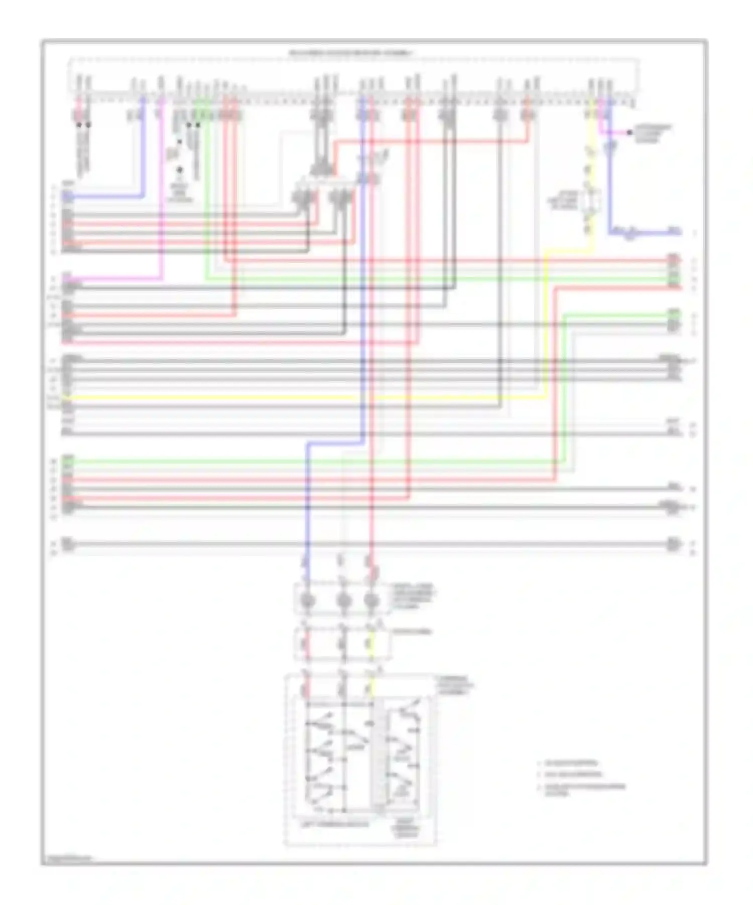 Wiring diagram w/o lexus enform for Lexus LX J200 facelift (2012-2015) (4 of 8)