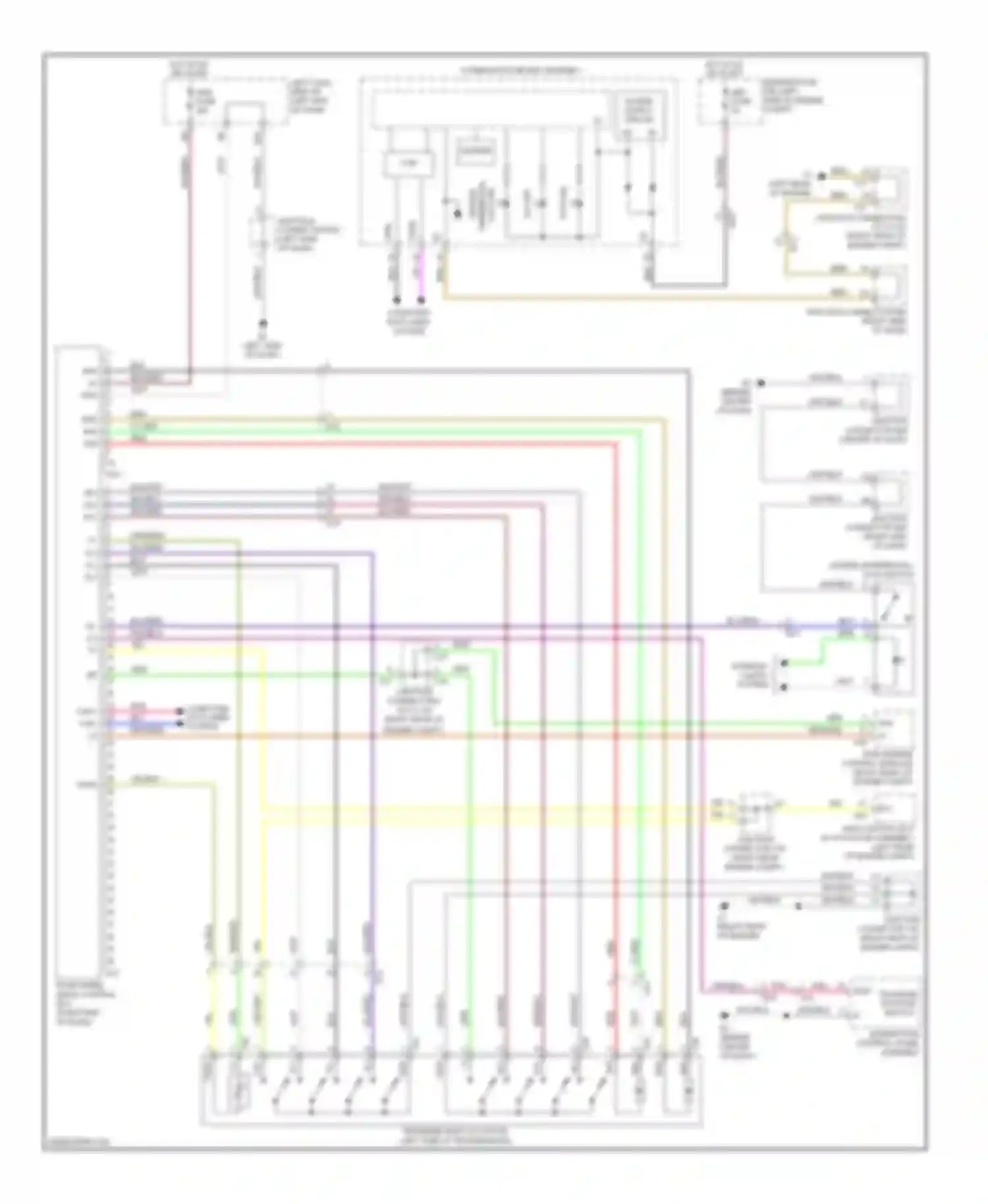 Wiring diagram yel for Lexus LX J200 facelift (2012-2015) (61 of 71)