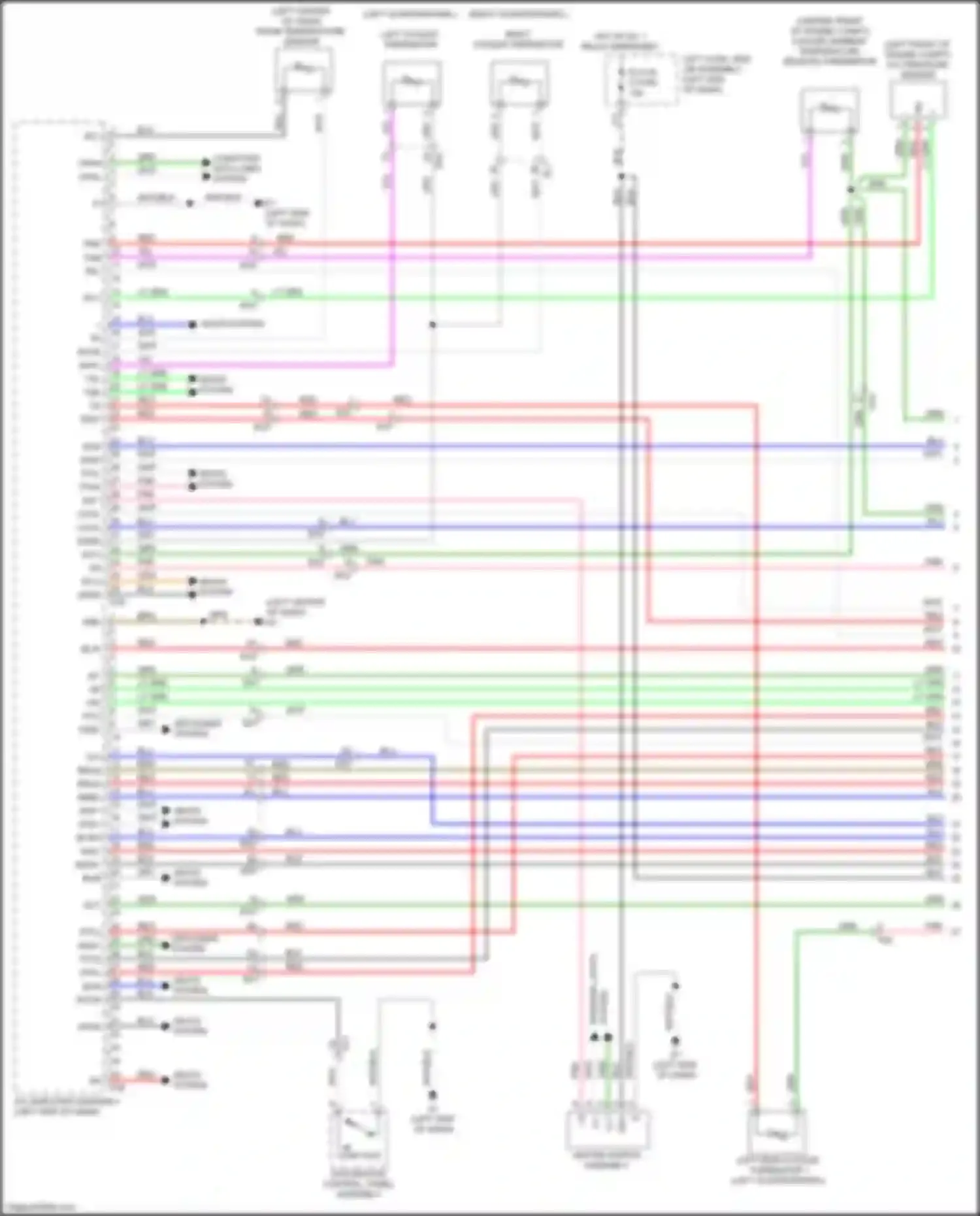 LX Lexus J200 facelift 2 (2015-2023): Automatic a/c circuit (1 of 4)
