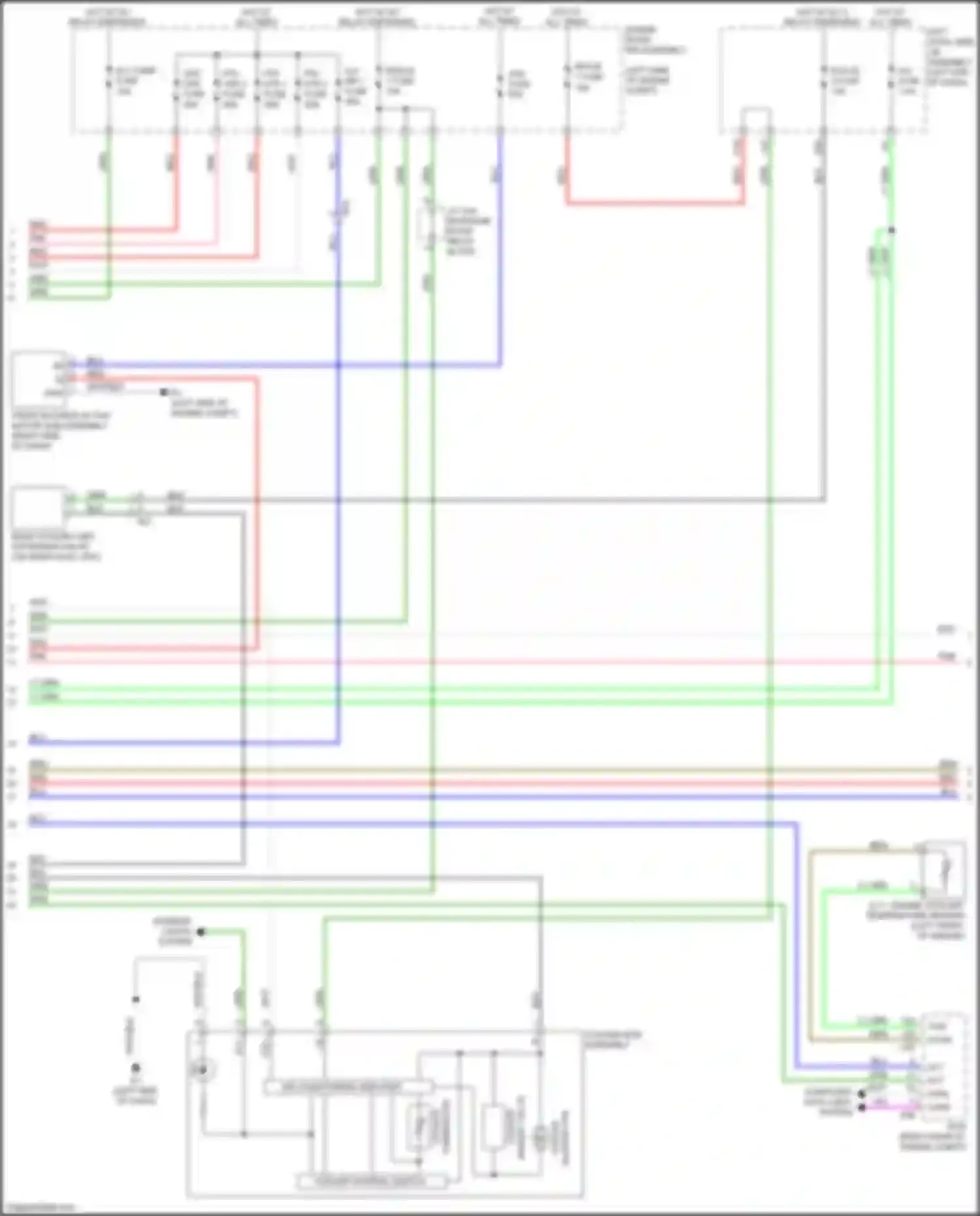 LX Lexus J200 facelift 2 (2015-2023): Automatic a/c circuit (3 of 4)