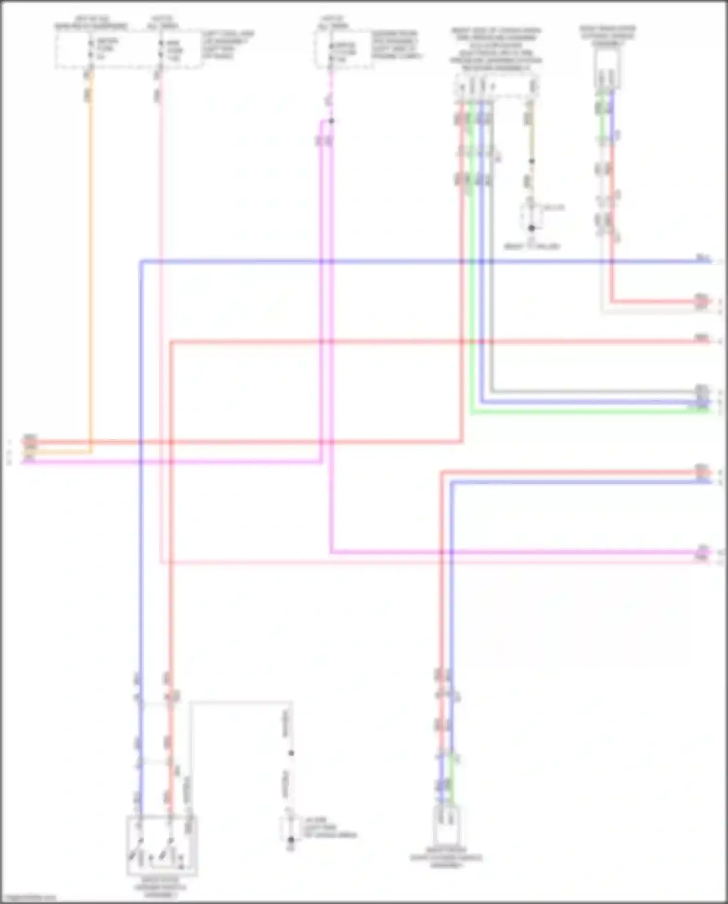 LX Lexus J200 facelift 2 (2015-2023): Forced entry circuit (4 of 5)
