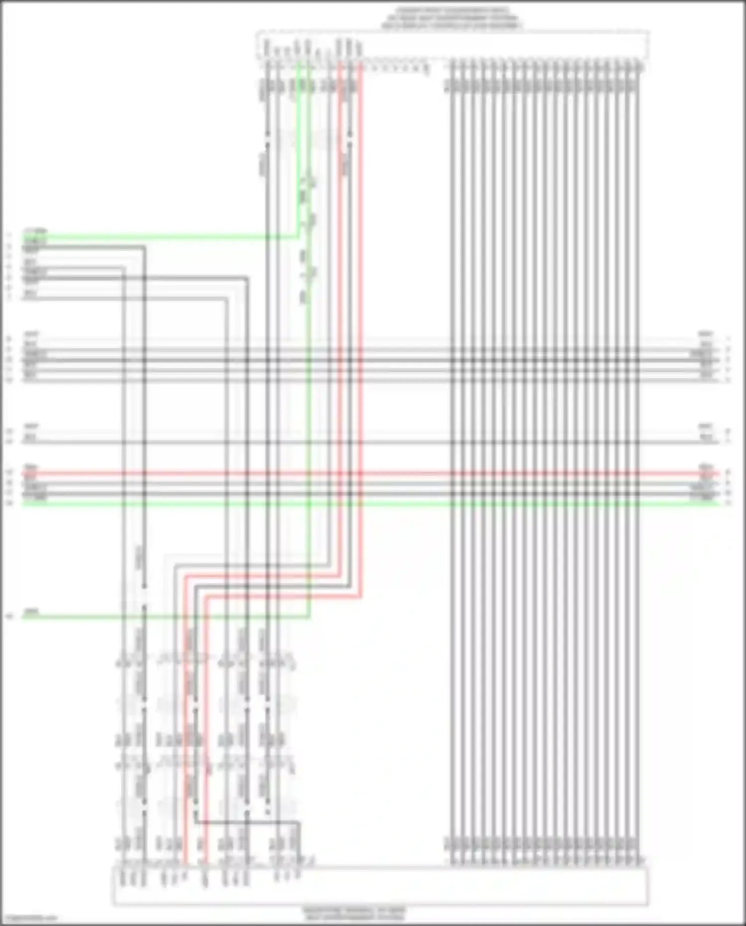 Car Wiring Diagrams for LX Lexus J200 facelift 2 (2015-2023): Navigation circuit, 19 speaker (4 of 8)