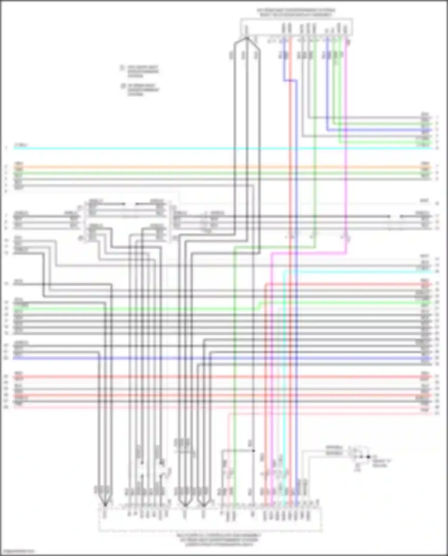 LX Lexus J200 facelift 2 (2015-2023): Radio circuit, 19 speaker (2 of 8)
