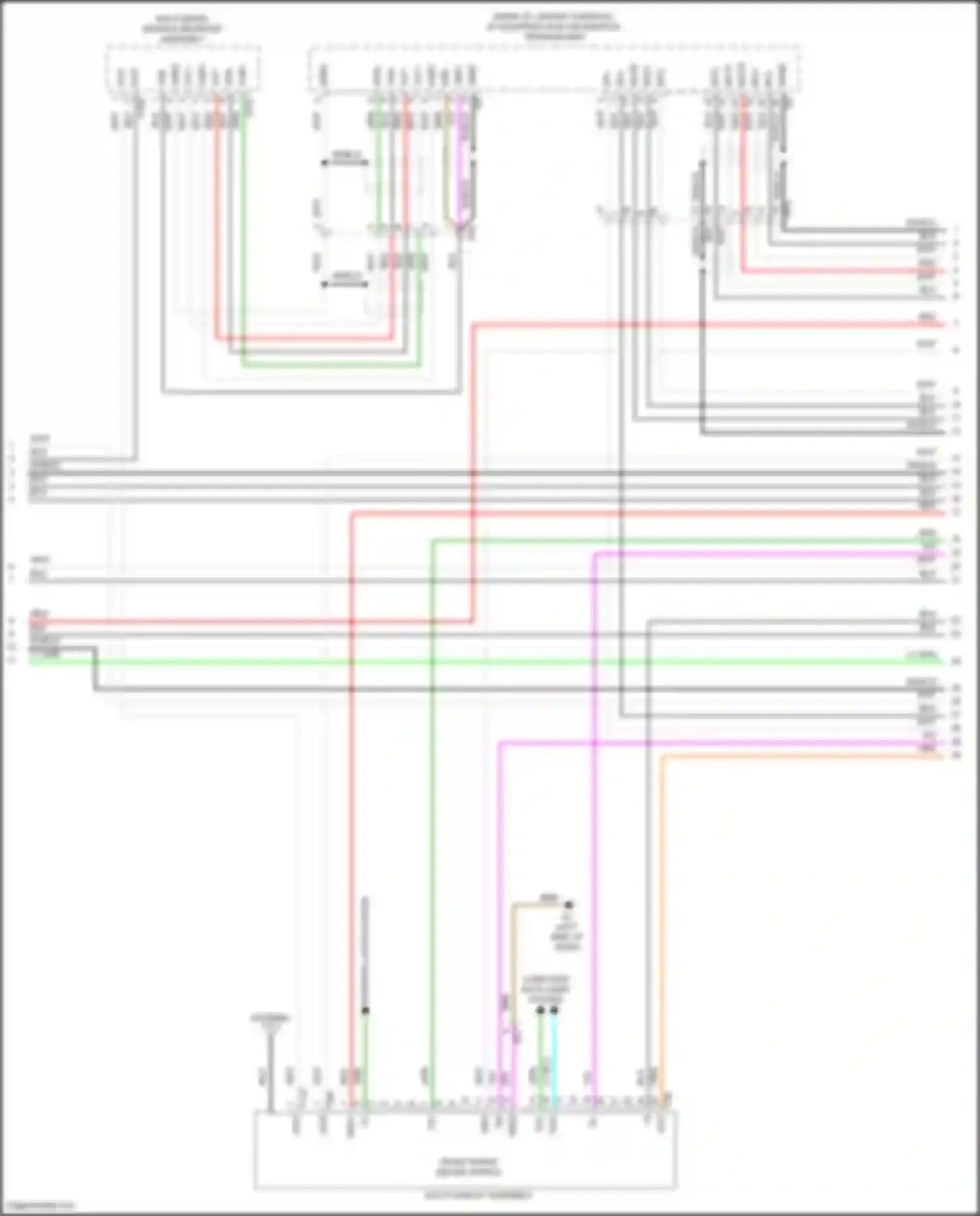 LX Lexus J200 facelift 2 (2015-2023): Radio circuit, 9 speaker (5 of 8)