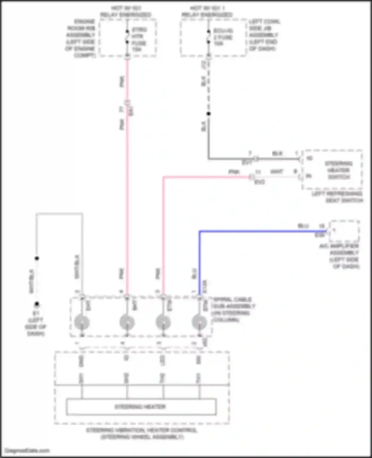 Wiring diagram blu for Lexus LX J200 facelift 2 (2015-2023) (51 of 129)