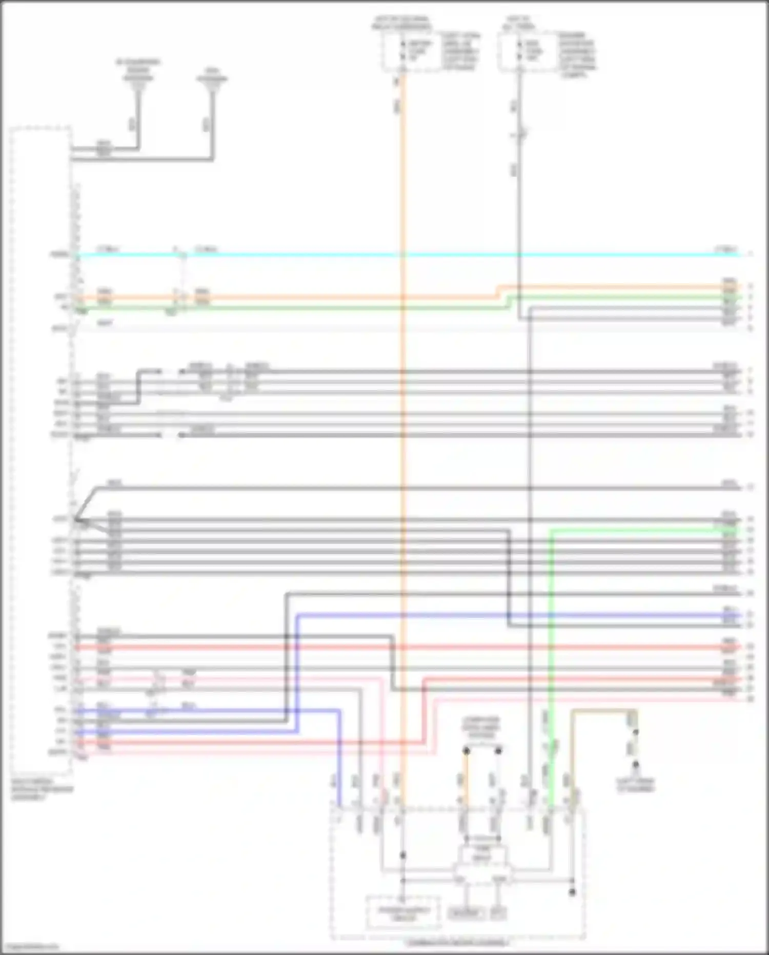 Wiring diagram brn for Lexus LX J200 facelift 2 (2015-2023) (28 of 84)