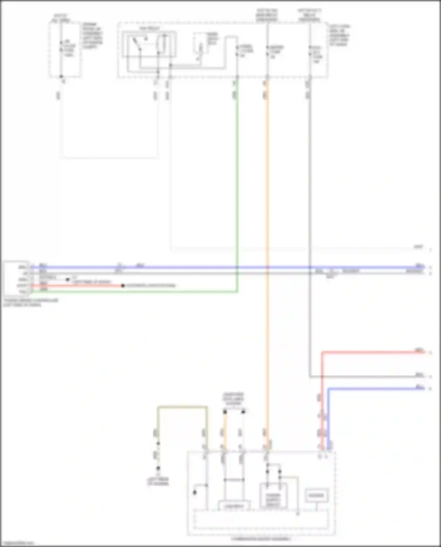 Wiring diagram grn for Lexus LX J200 facelift 2 (2015-2023) (119 of 141)