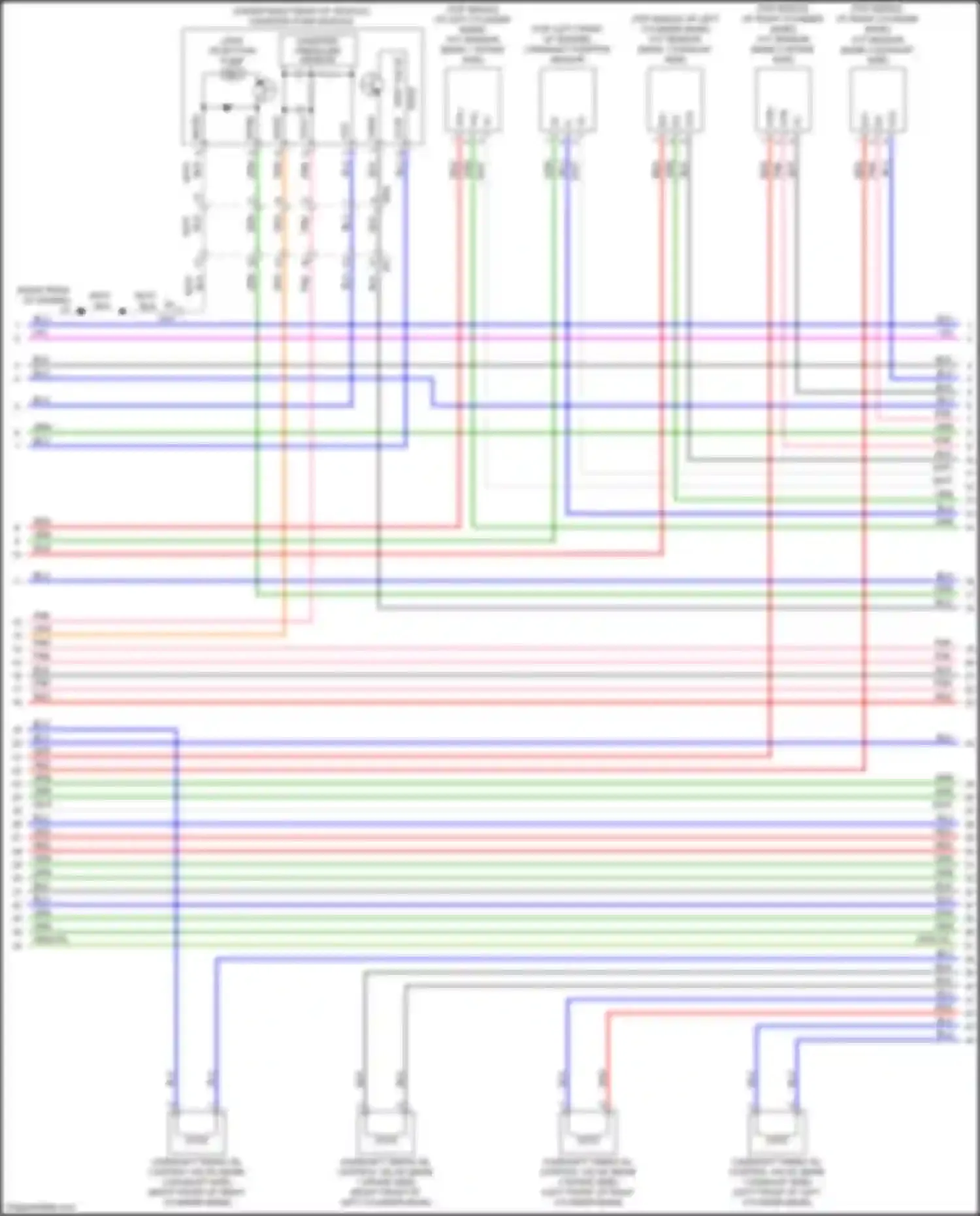 Wiring diagram grn/yel for Lexus LX J200 facelift 2 (2015-2023) (5 of 5)