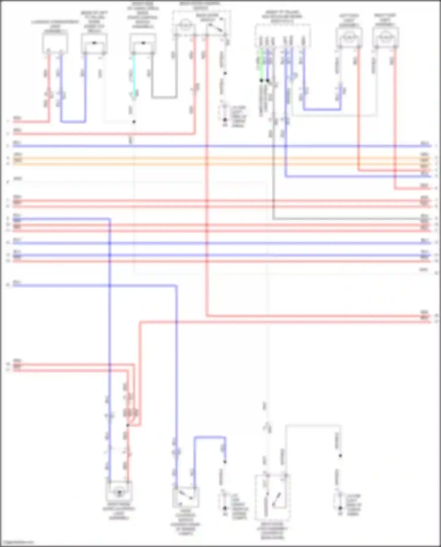 Wiring diagram lt blu for Lexus LX J200 facelift 2 (2015-2023) (1 of 44)