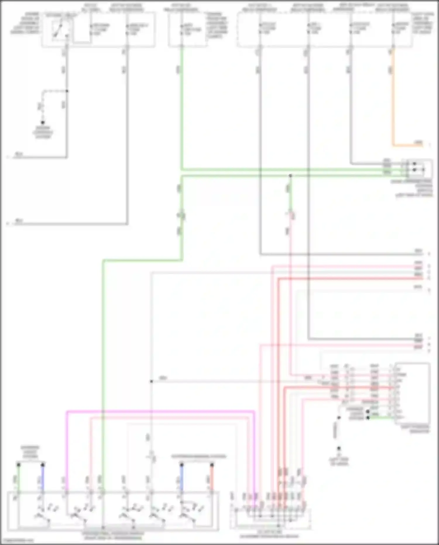 Wiring diagram pnk for Lexus LX J200 facelift 2 (2015-2023) (52 of 104)