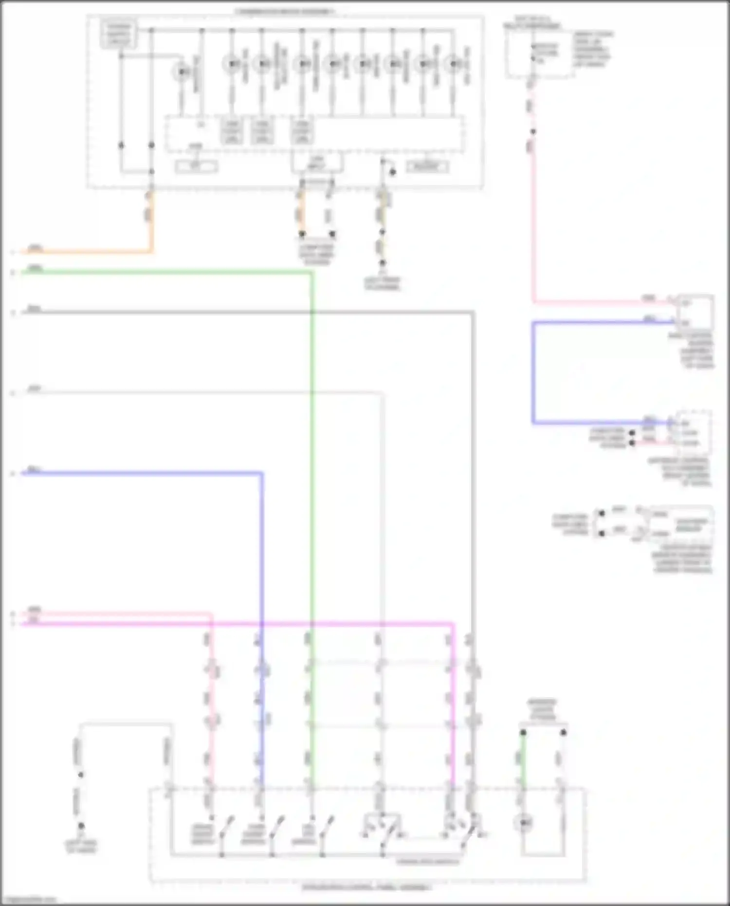 Wiring diagram pnk for Lexus LX J200 facelift 2 (2015-2023) (33 of 104)