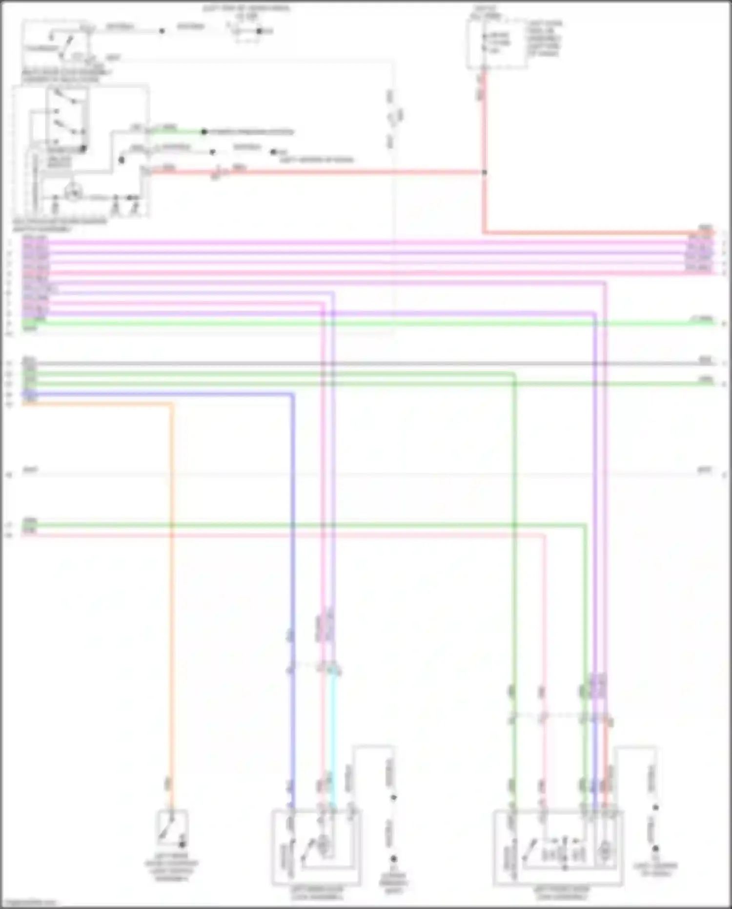 Wiring diagram ppl/pnk for Lexus LX J200 facelift 2 (2015-2023) (2 of 8)