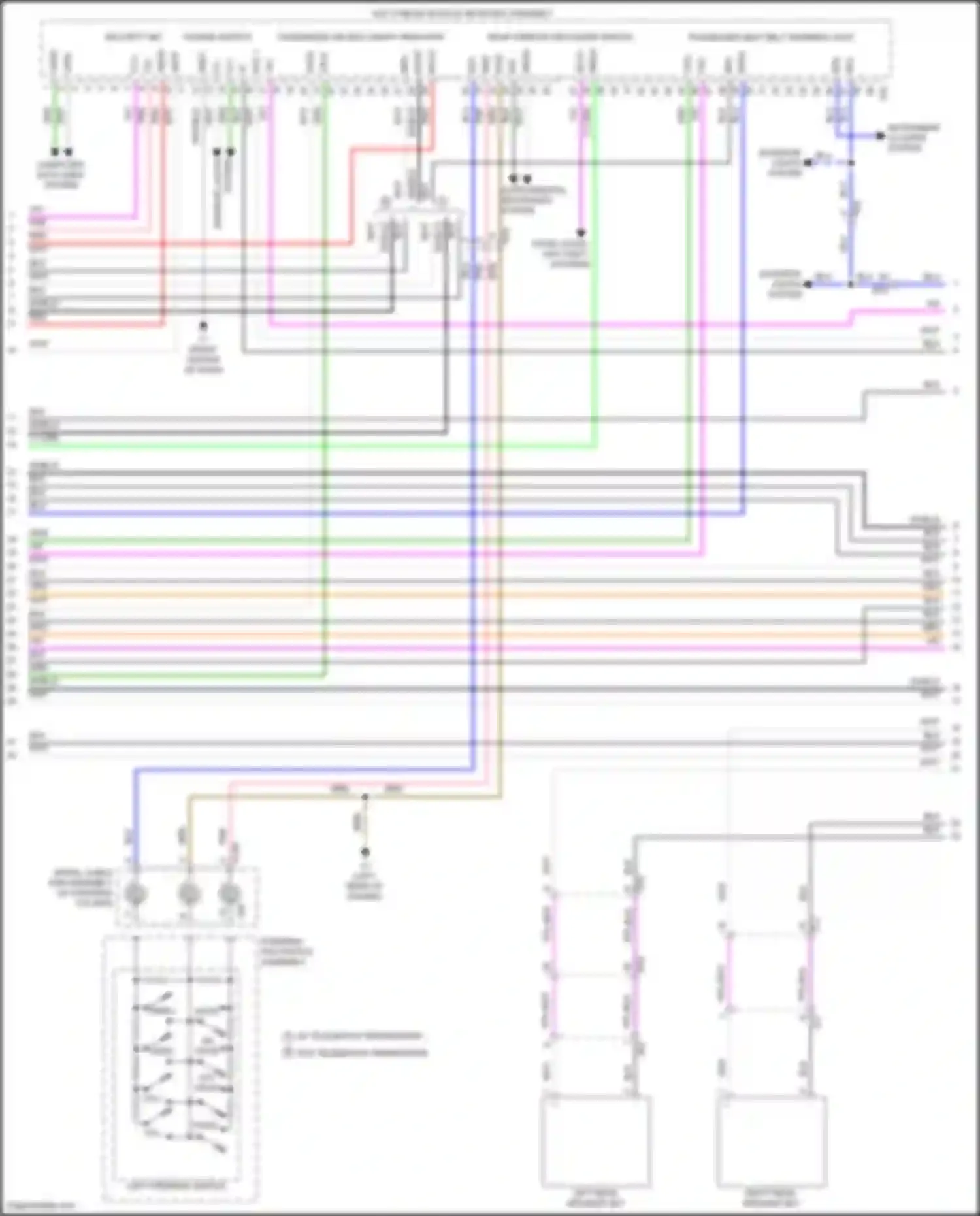 Wiring diagram ppl/wht for Lexus LX J200 facelift 2 (2015-2023) (6 of 19)