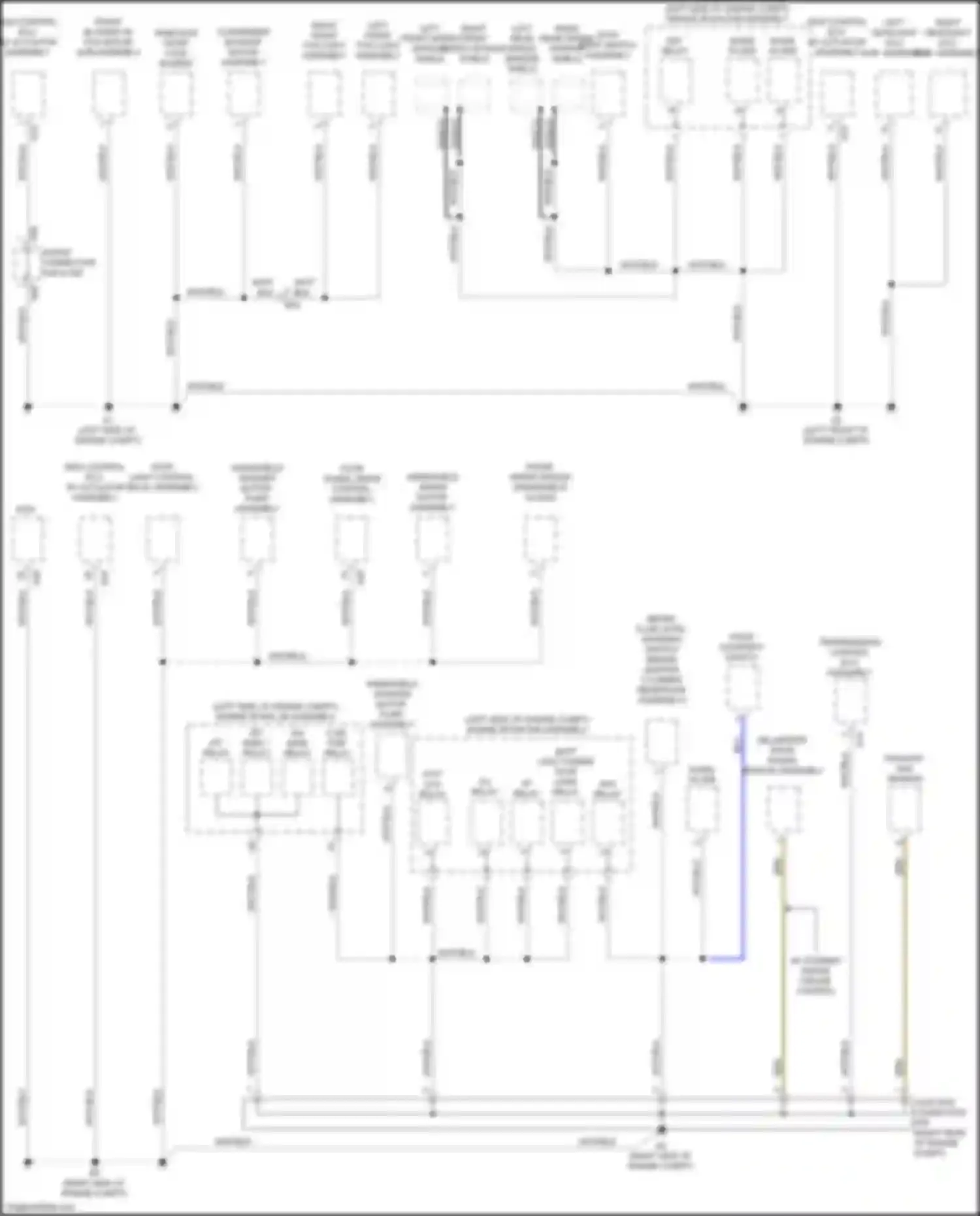 Wiring diagram skid control ecu w/ actuator assembly for Lexus LX J200 facelift 2 (2015-2023) (14 of 15)