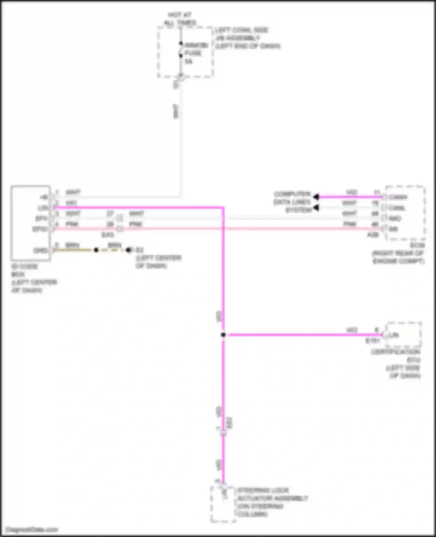 Wiring diagram vio for Lexus LX J200 facelift 2 (2015-2023) (49 of 99)