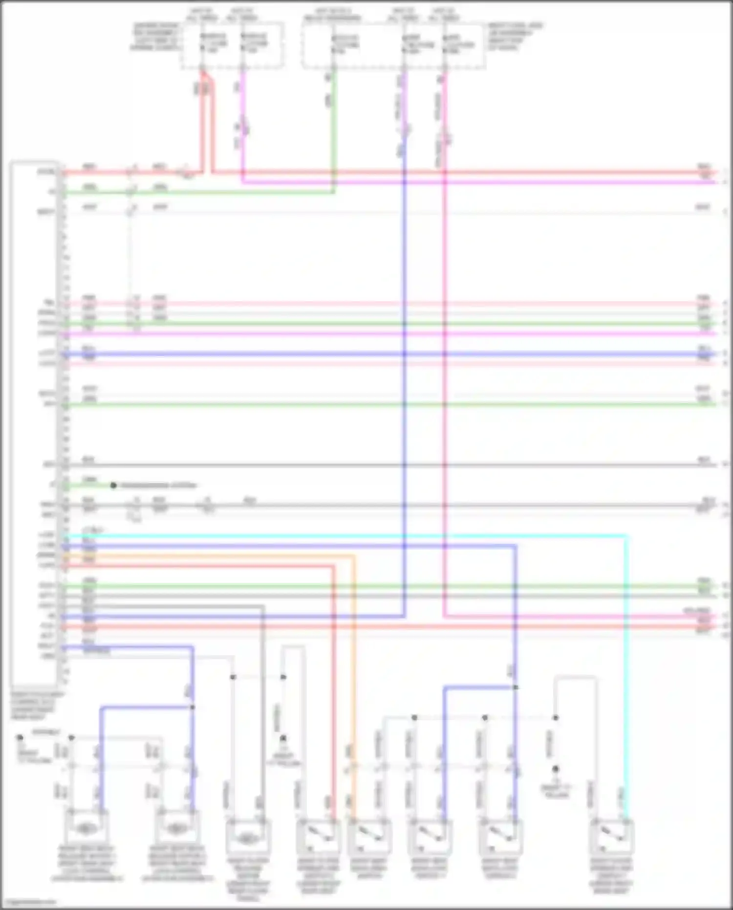 Wiring diagram wht for Lexus LX J200 facelift 2 (2015-2023) (90 of 144)