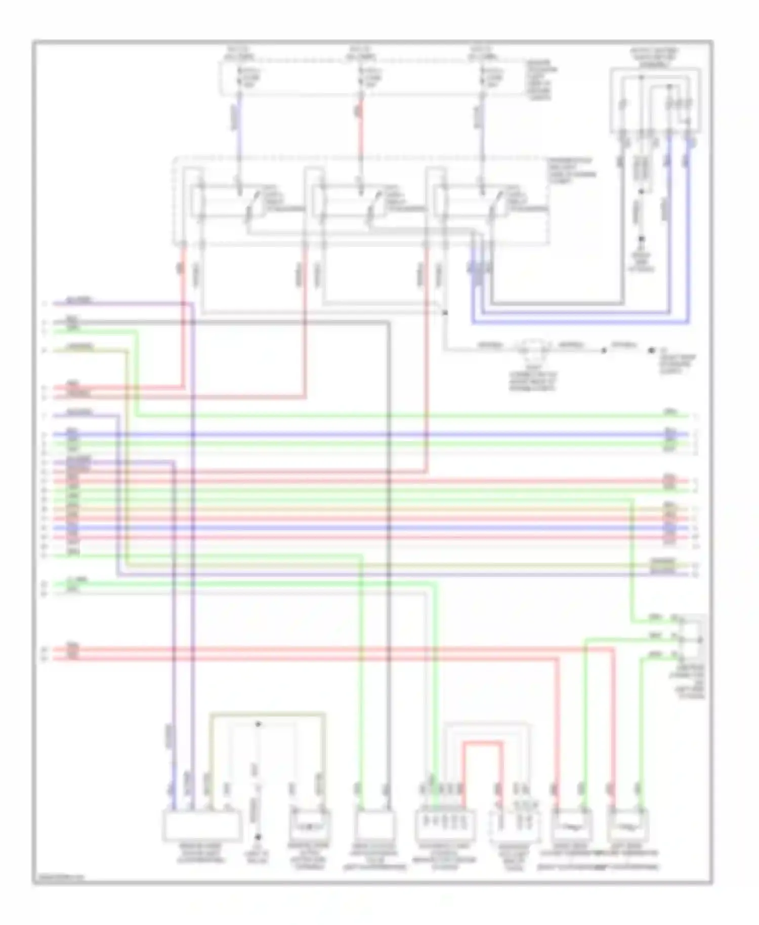 LX Lexus J200 (2007-2012): Automatic a/c circuit (2 of 4)