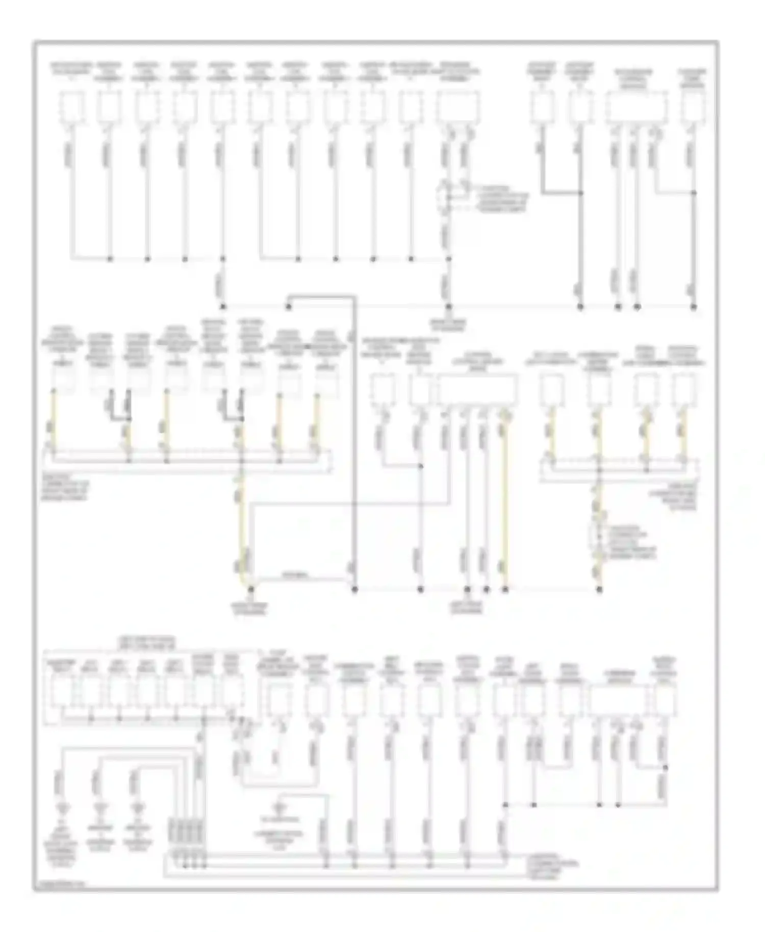 LX Lexus J200 (2007-2012): Ground distribution circuit (3 of 6)