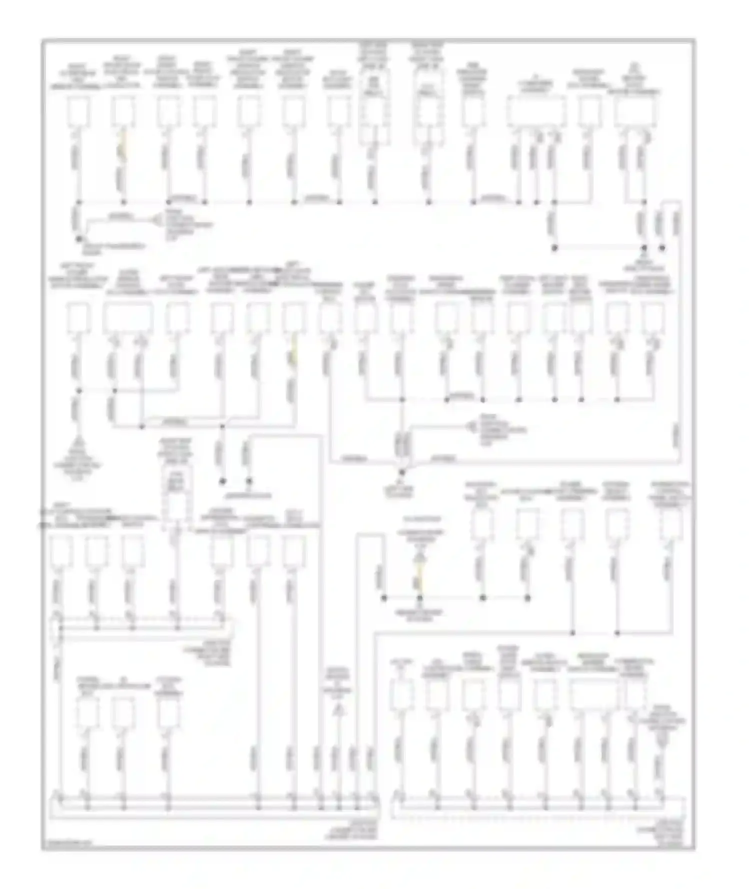 LX Lexus J200 (2007-2012): Ground distribution circuit (4 of 6)