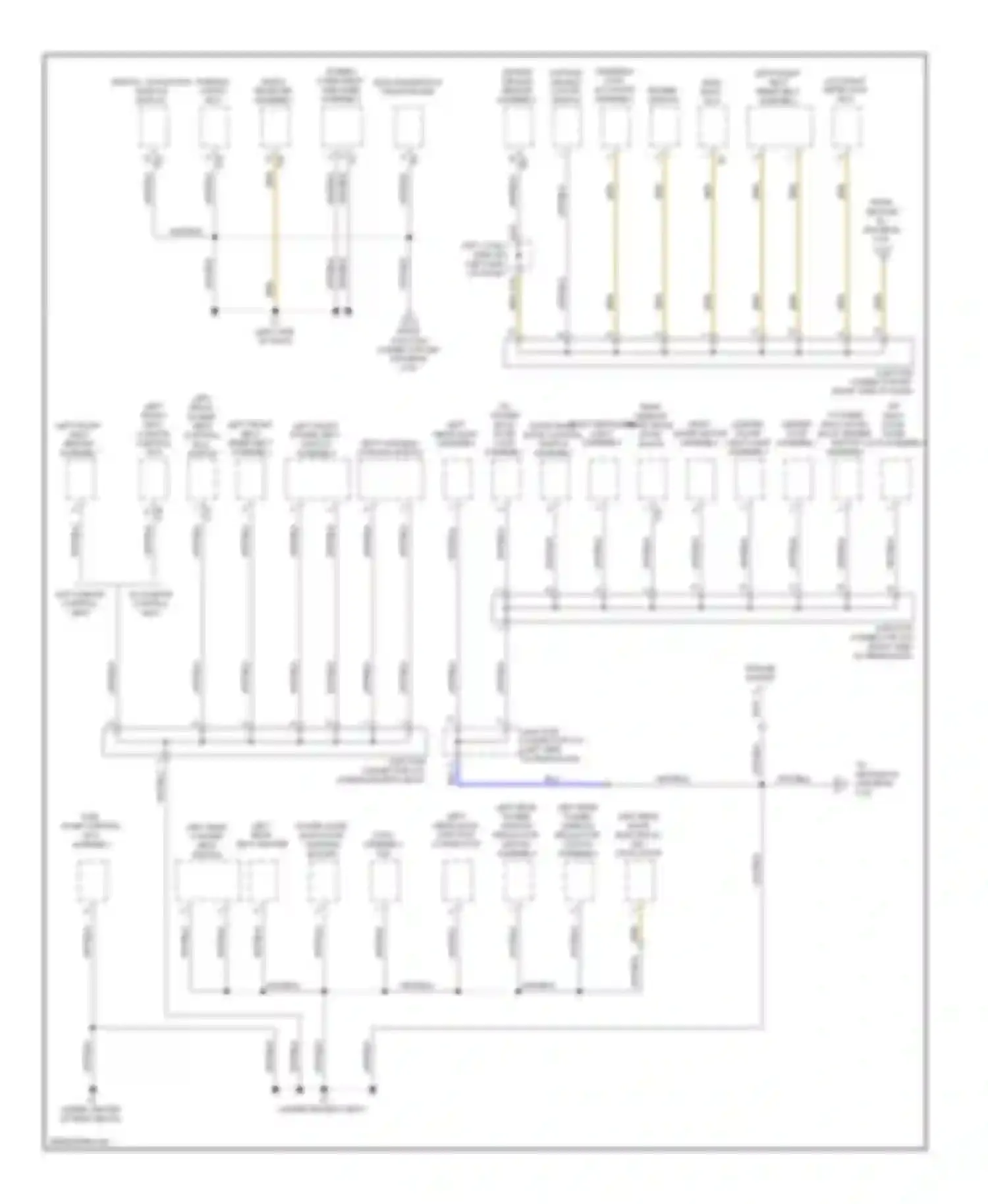 LX Lexus J200 (2007-2012): Ground distribution circuit (5 of 6)