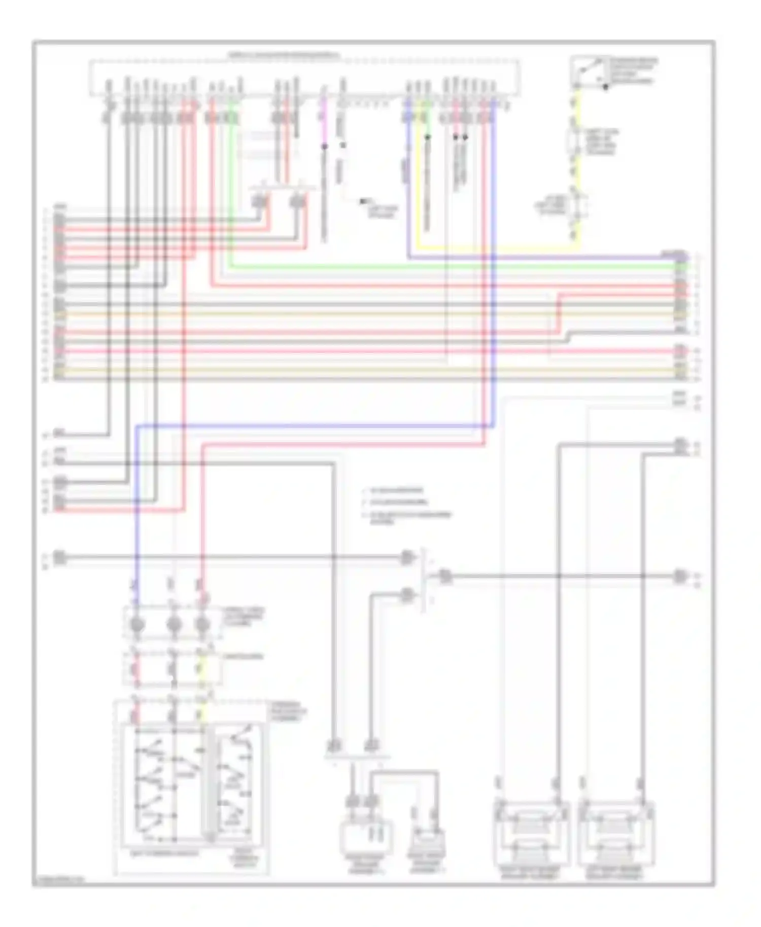 LX Lexus J200 (2007-2012): Navigation circuit, with mark levinson (4 of 5)