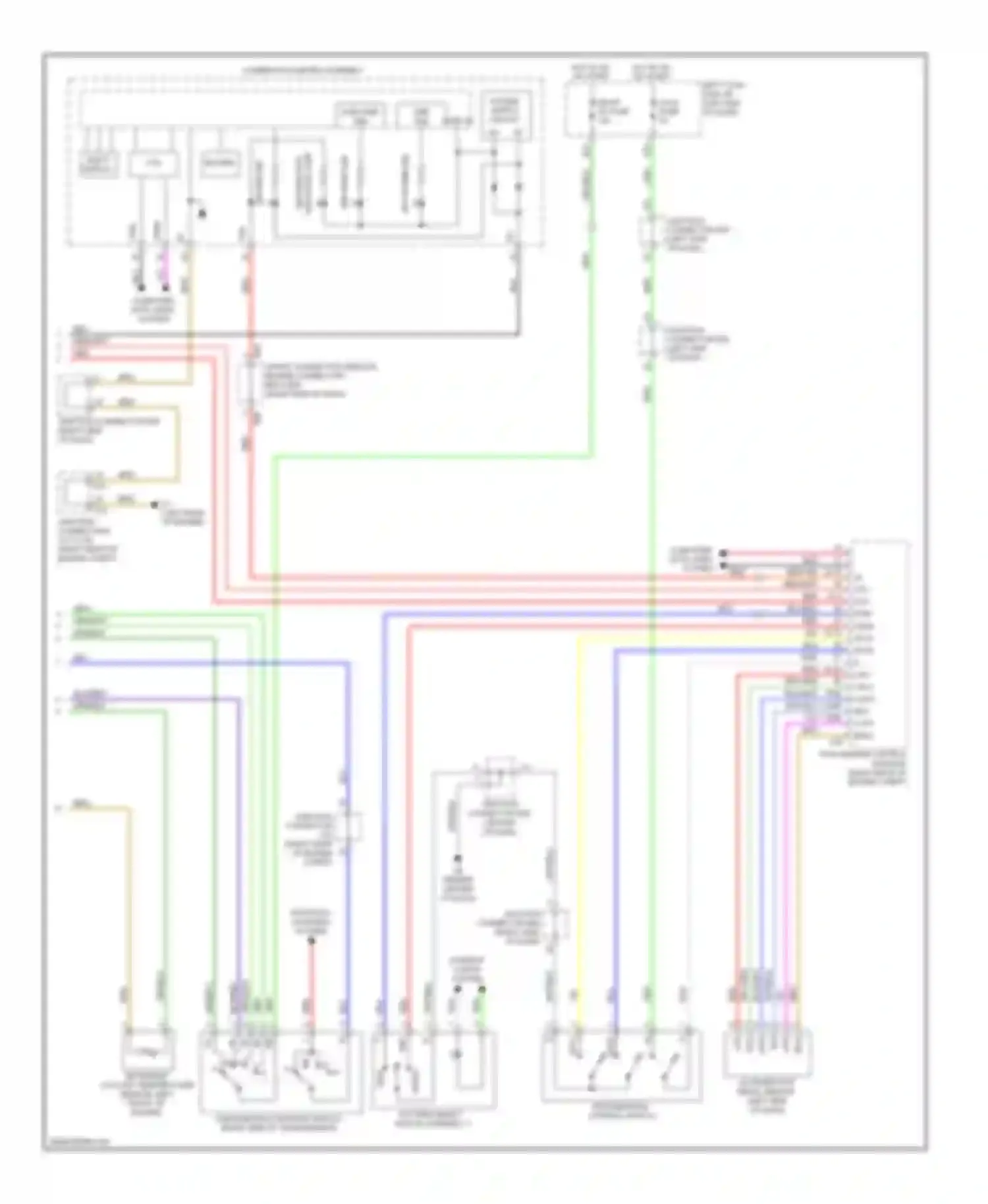 LX Lexus J200 (2007-2012): A/t circuit (2 of 2)