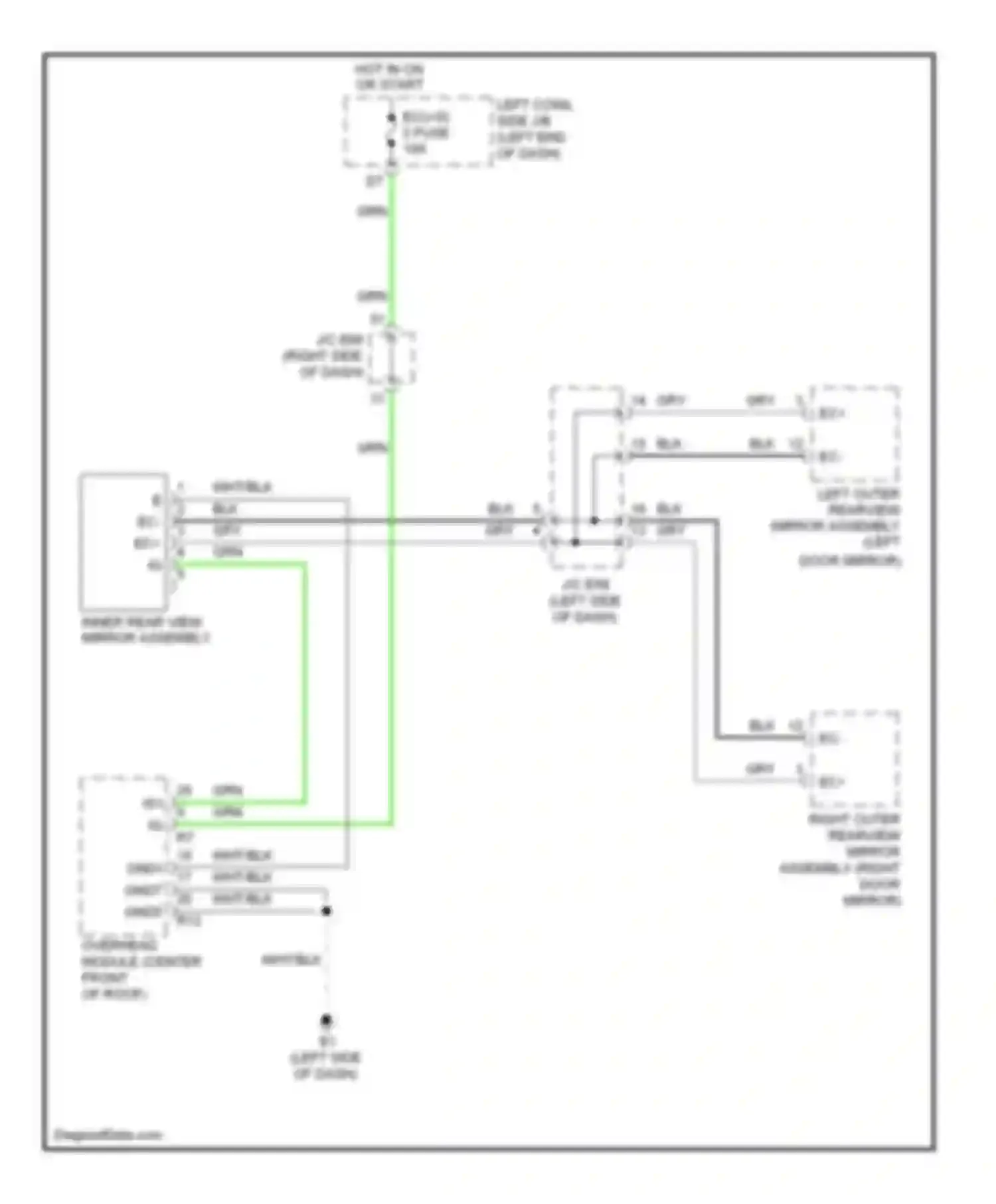 Wiring diagram blk for Lexus LX J200 (2007-2012) (80 of 119)