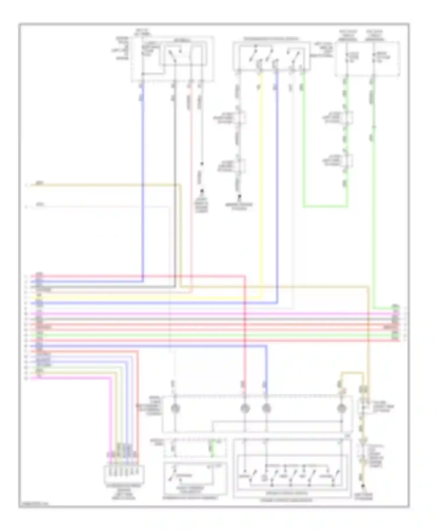 Wiring diagram blu for Lexus LX J200 (2007-2012) (16 of 115)