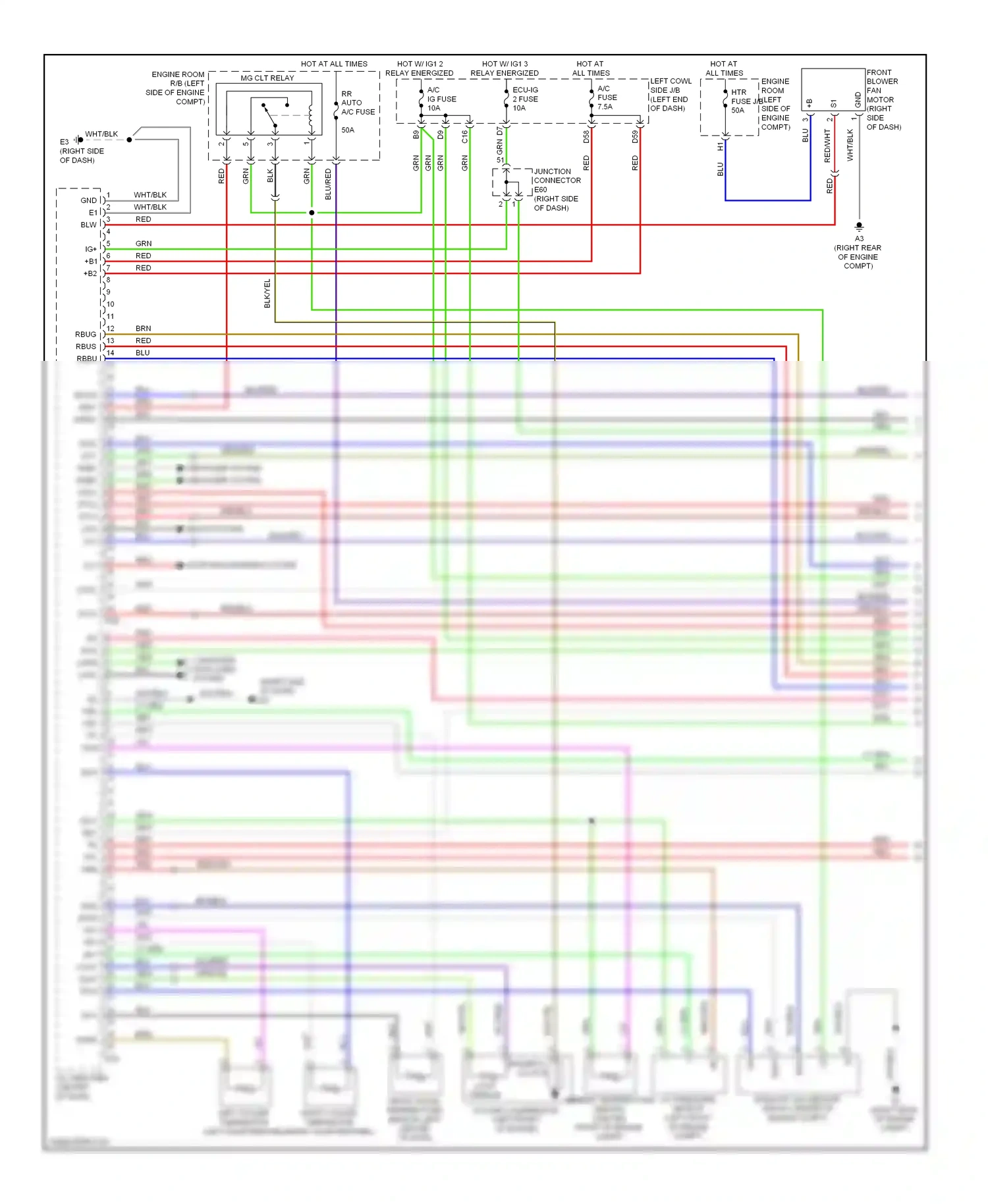 Lexus LX J200 (2007-2012) cool wiring diagram  (1 of 1)