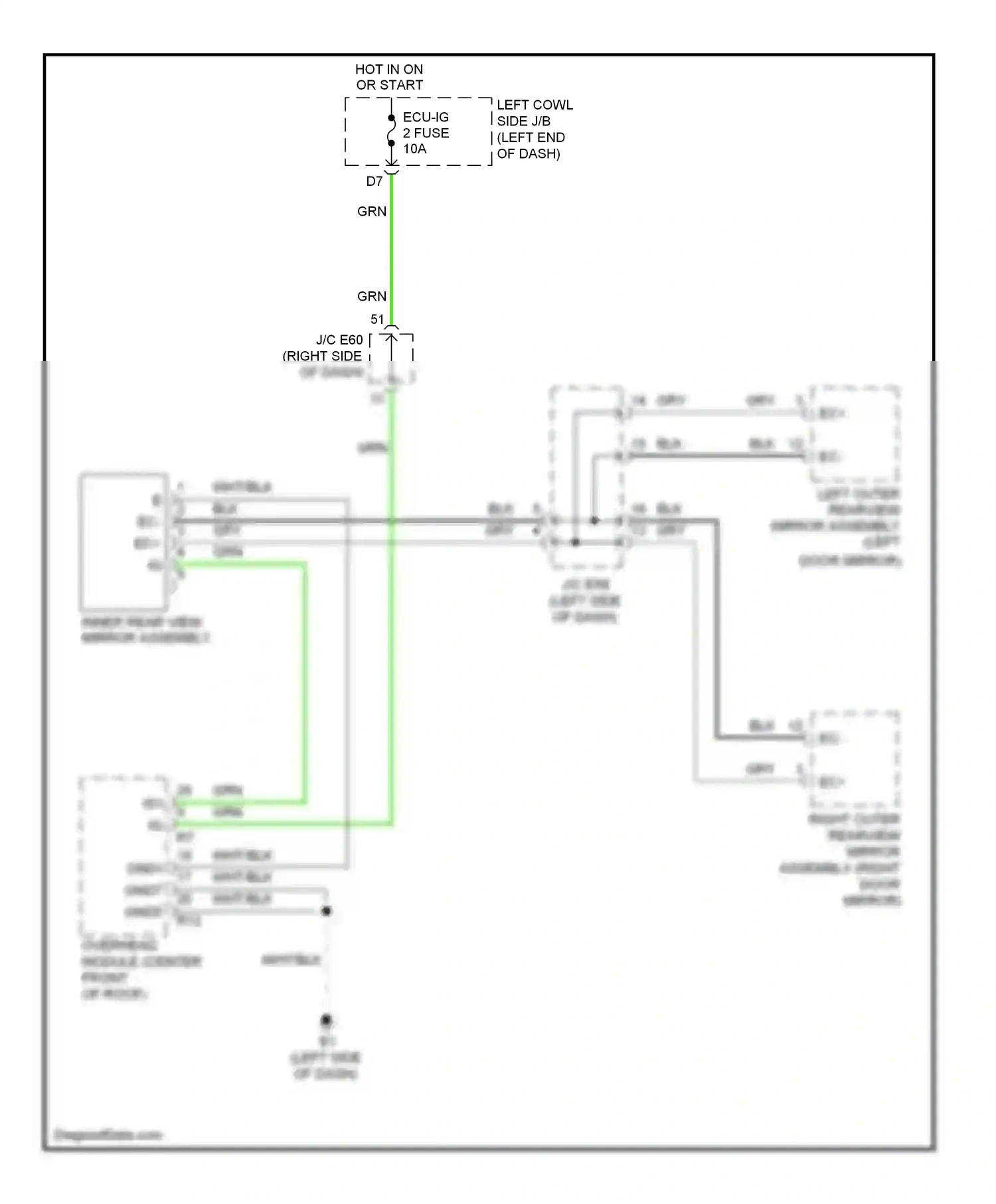 Lexus LX J200 (2007-2012) ec+ wiring diagram  (2 of 2)