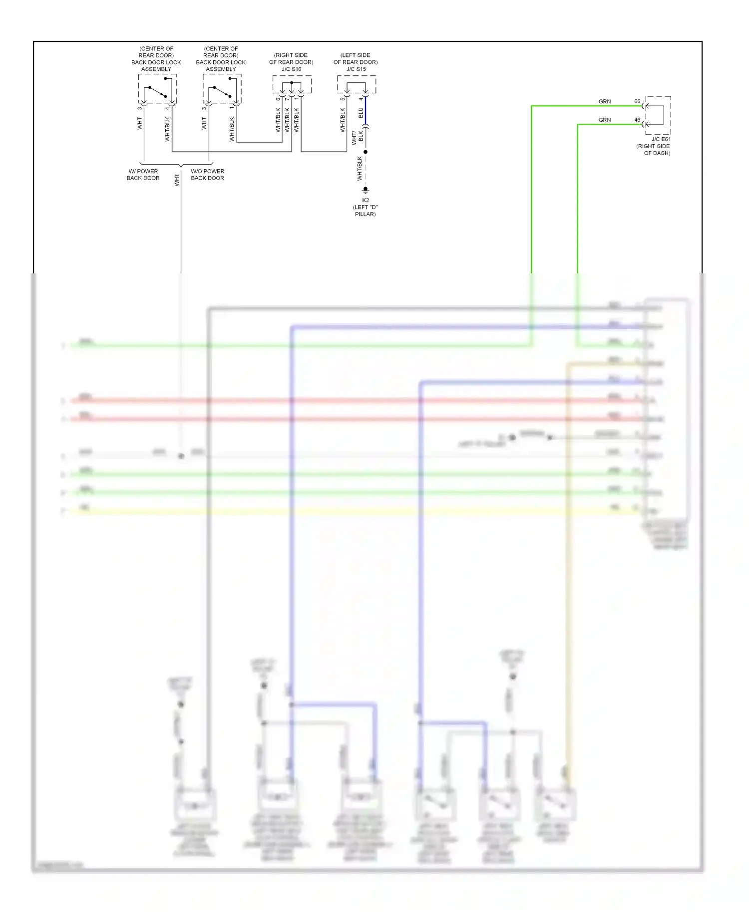 Lexus LX J200 (2007-2012) fold wiring diagram  (4 of 4)