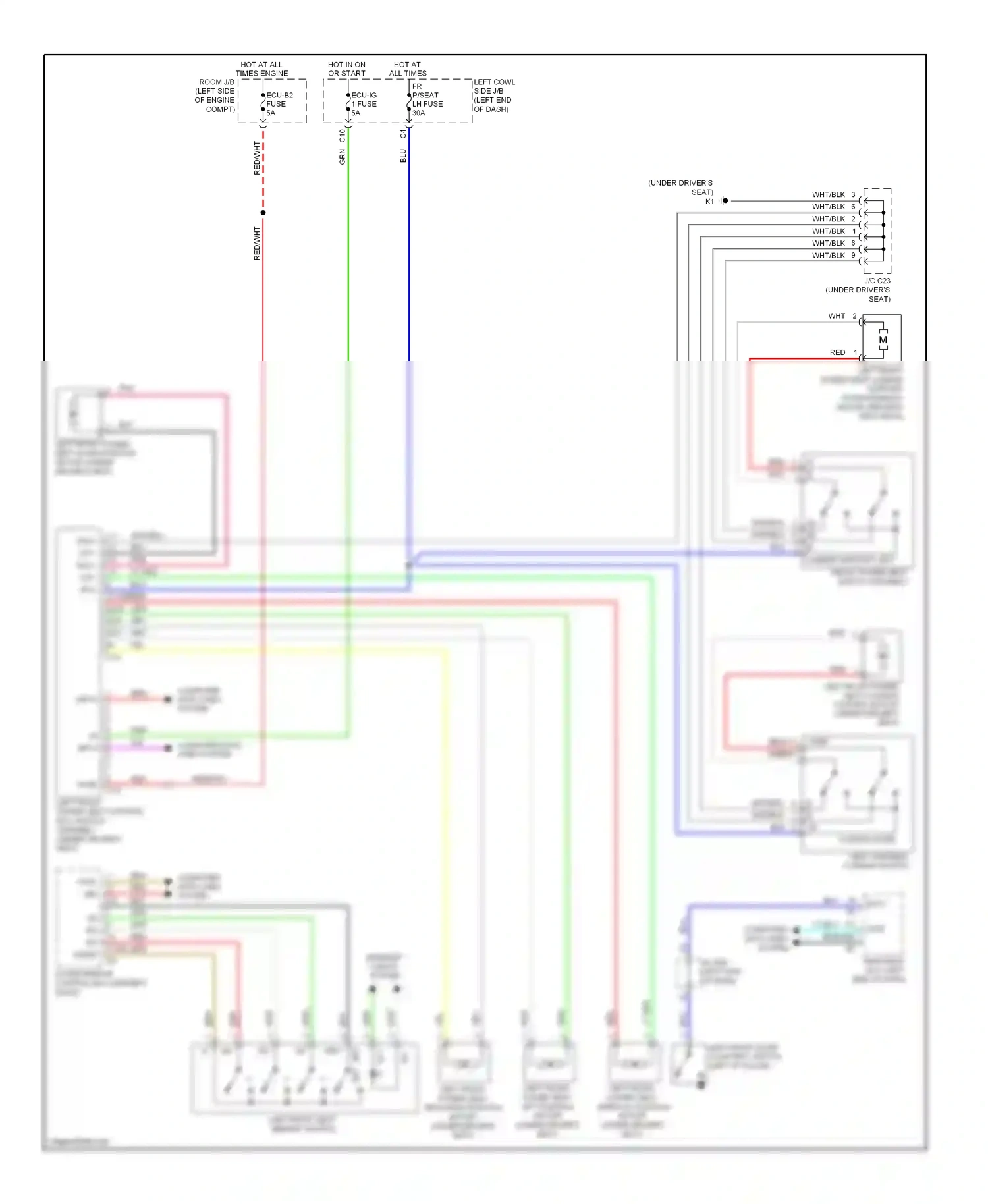 Lexus LX J200 (2007-2012) mswe wiring diagram  (1 of 1)